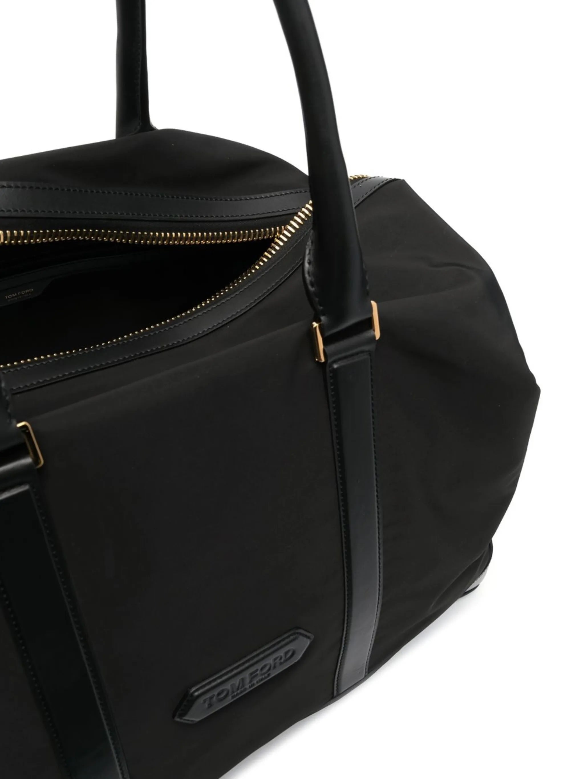 logo-patch duffel bag