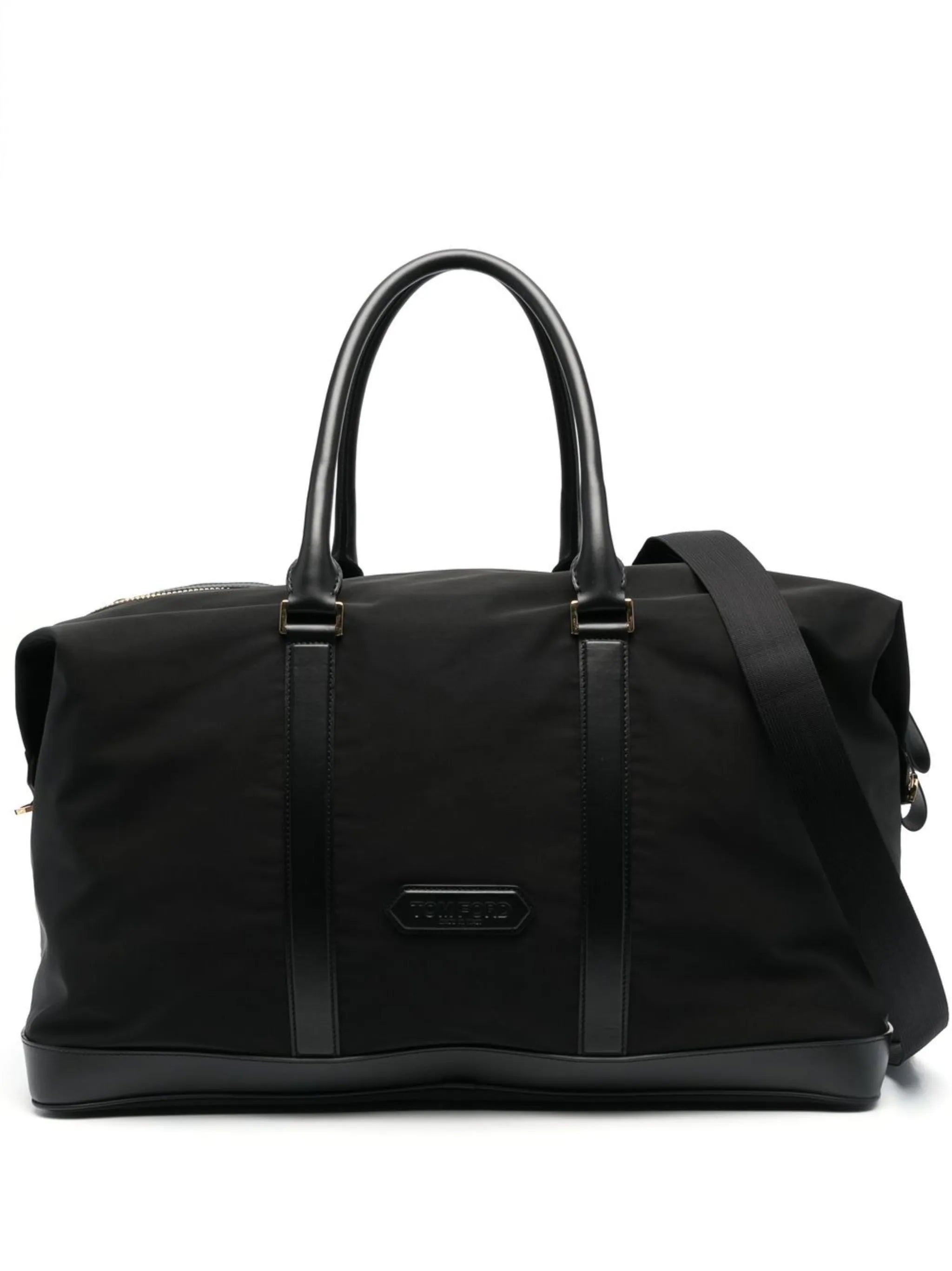 logo-patch duffel bag