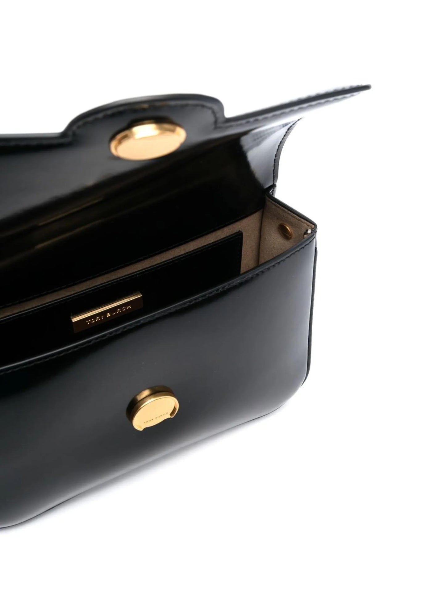 logo-plaque crossbody bag