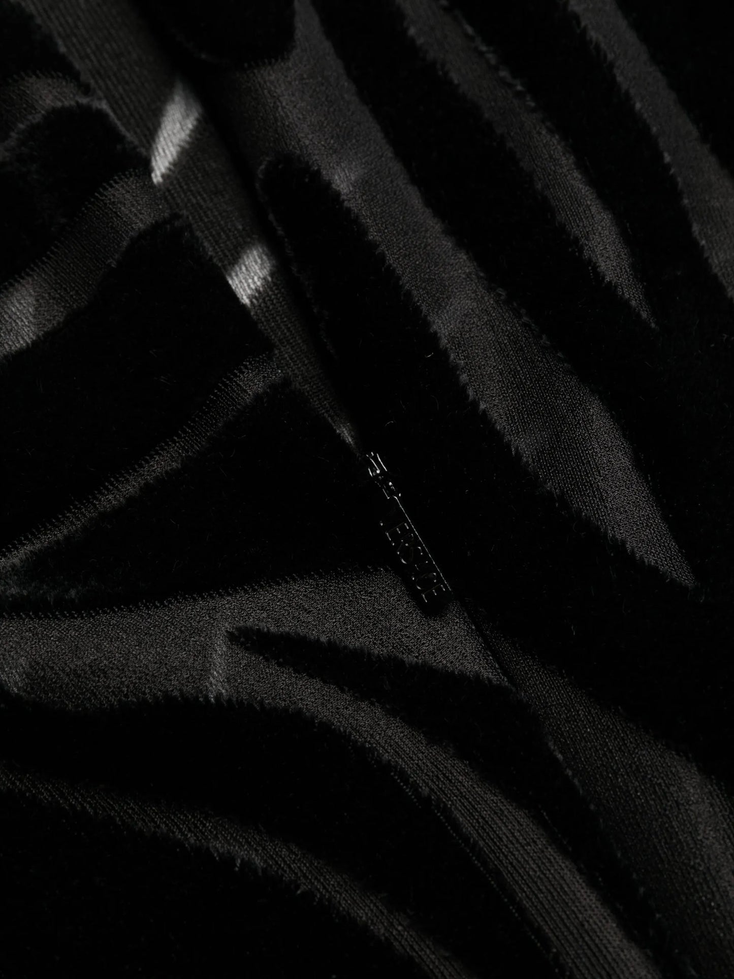 zebra-pattern midi dress