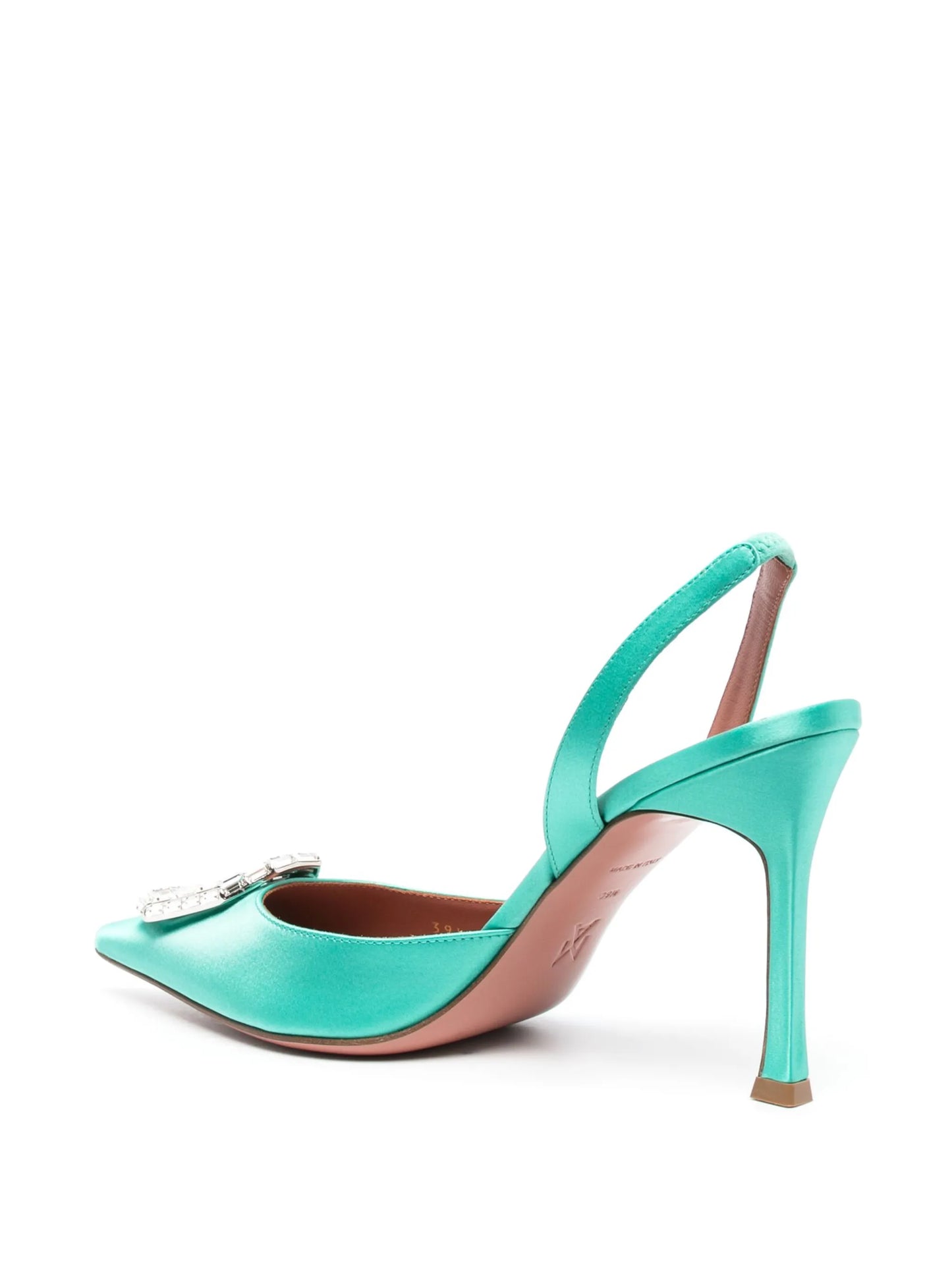 Camelia Sling 90mm satin pumps