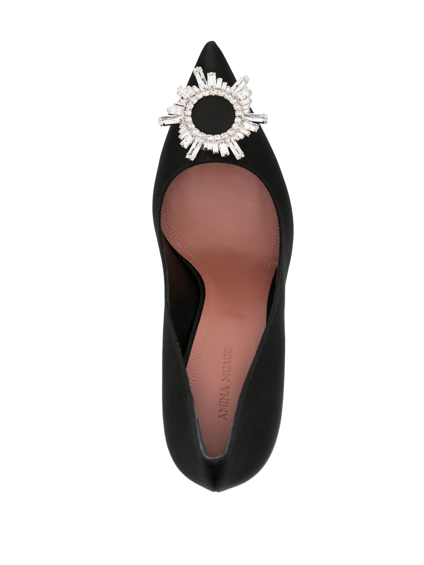 Begum crystal-embellished 95mm pumps