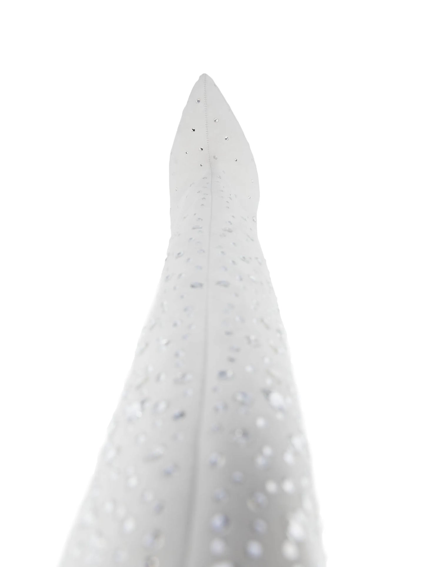 Holly Love crystal-embellished suede boots
