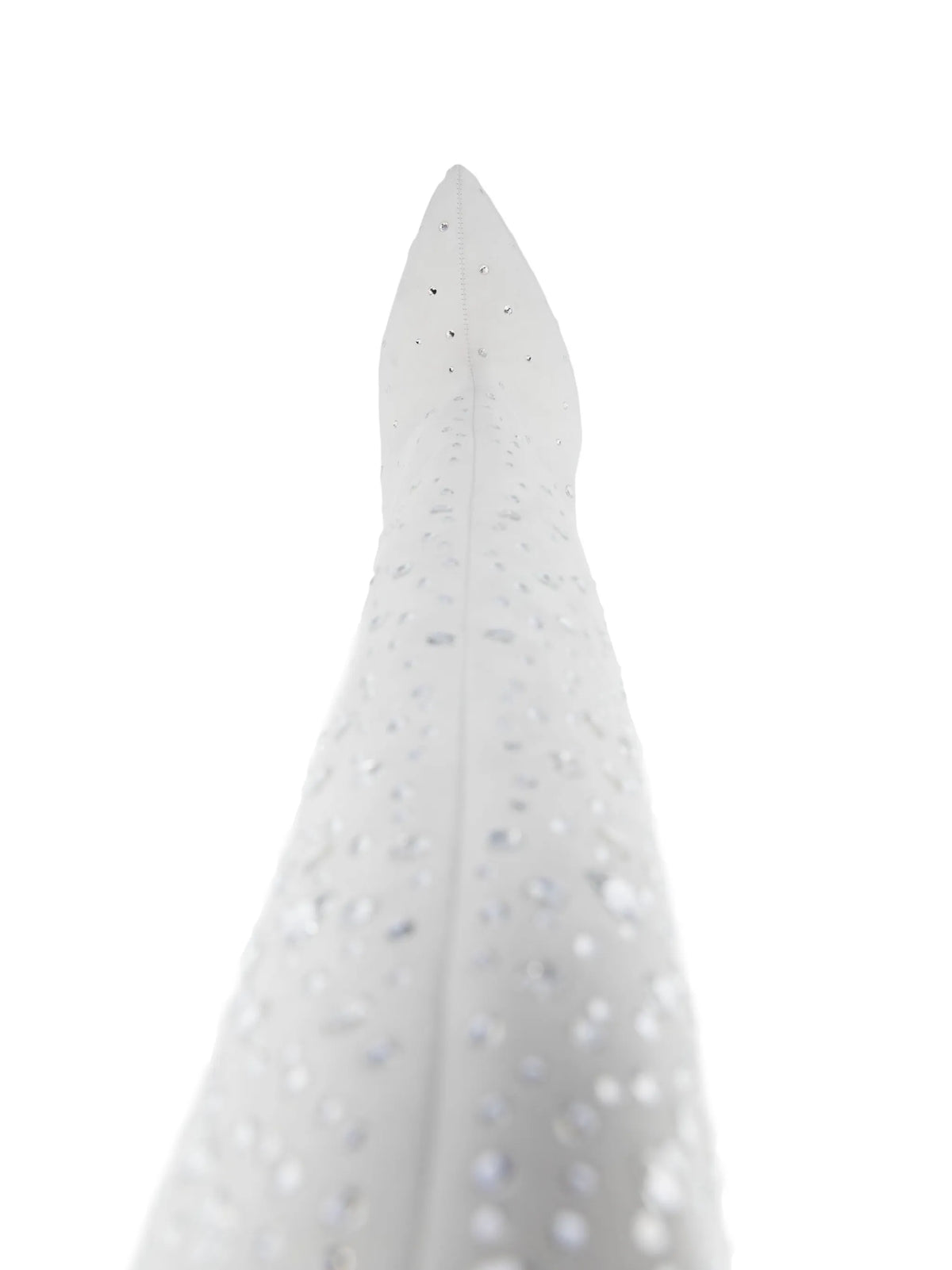 Holly Love crystal-embellished suede boots