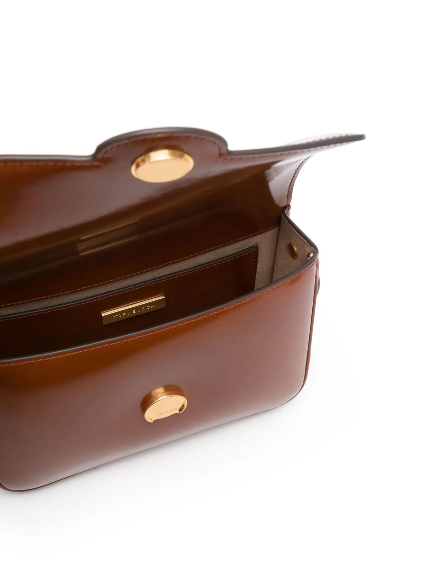 logo-plaque crossbody bag