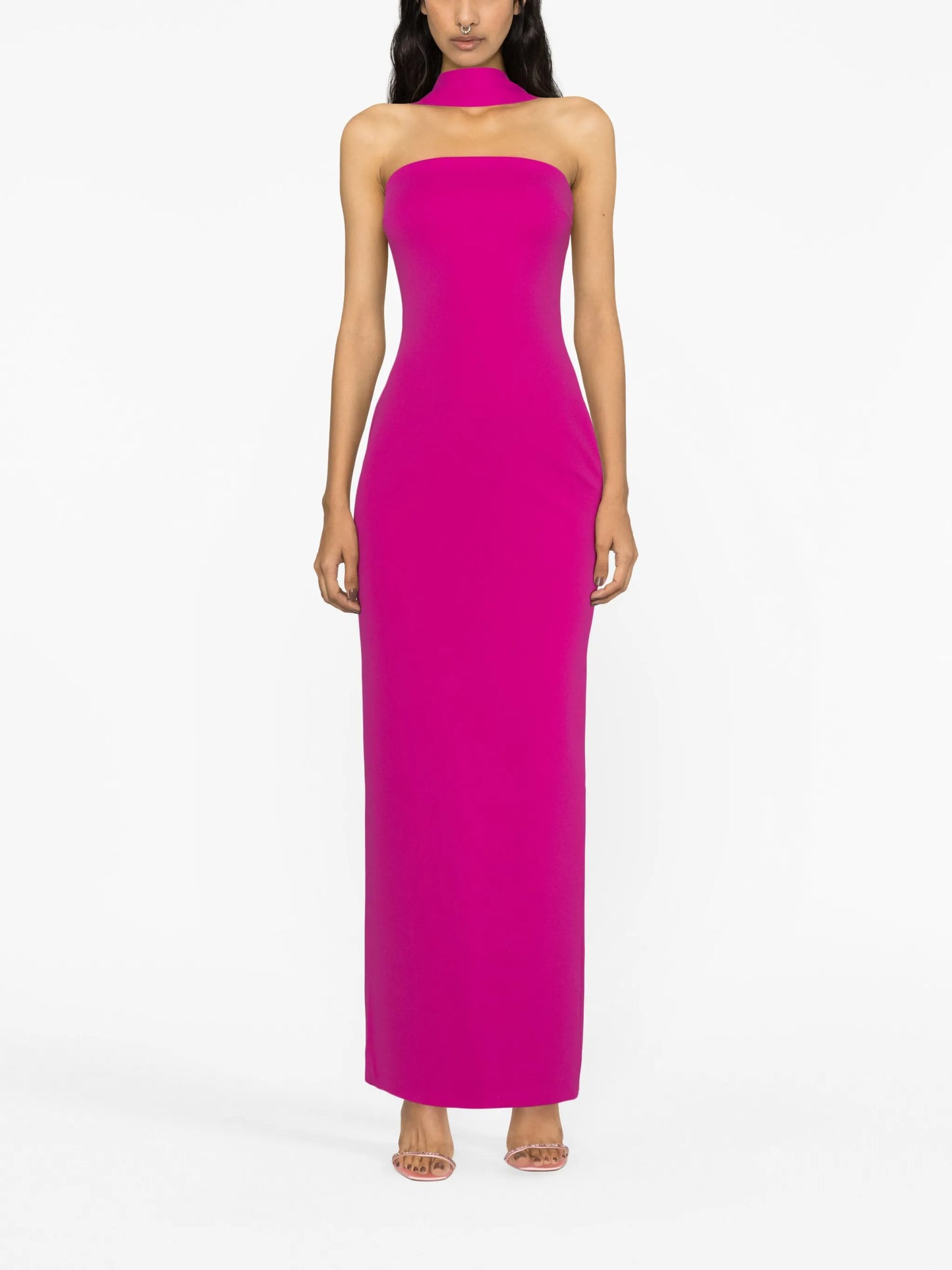 The Amari crêpe maxi dress