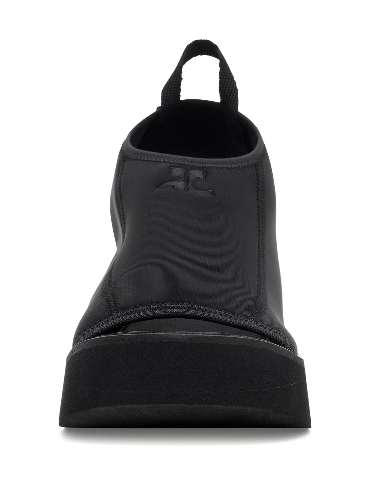 Wave logo-embroidered sandals