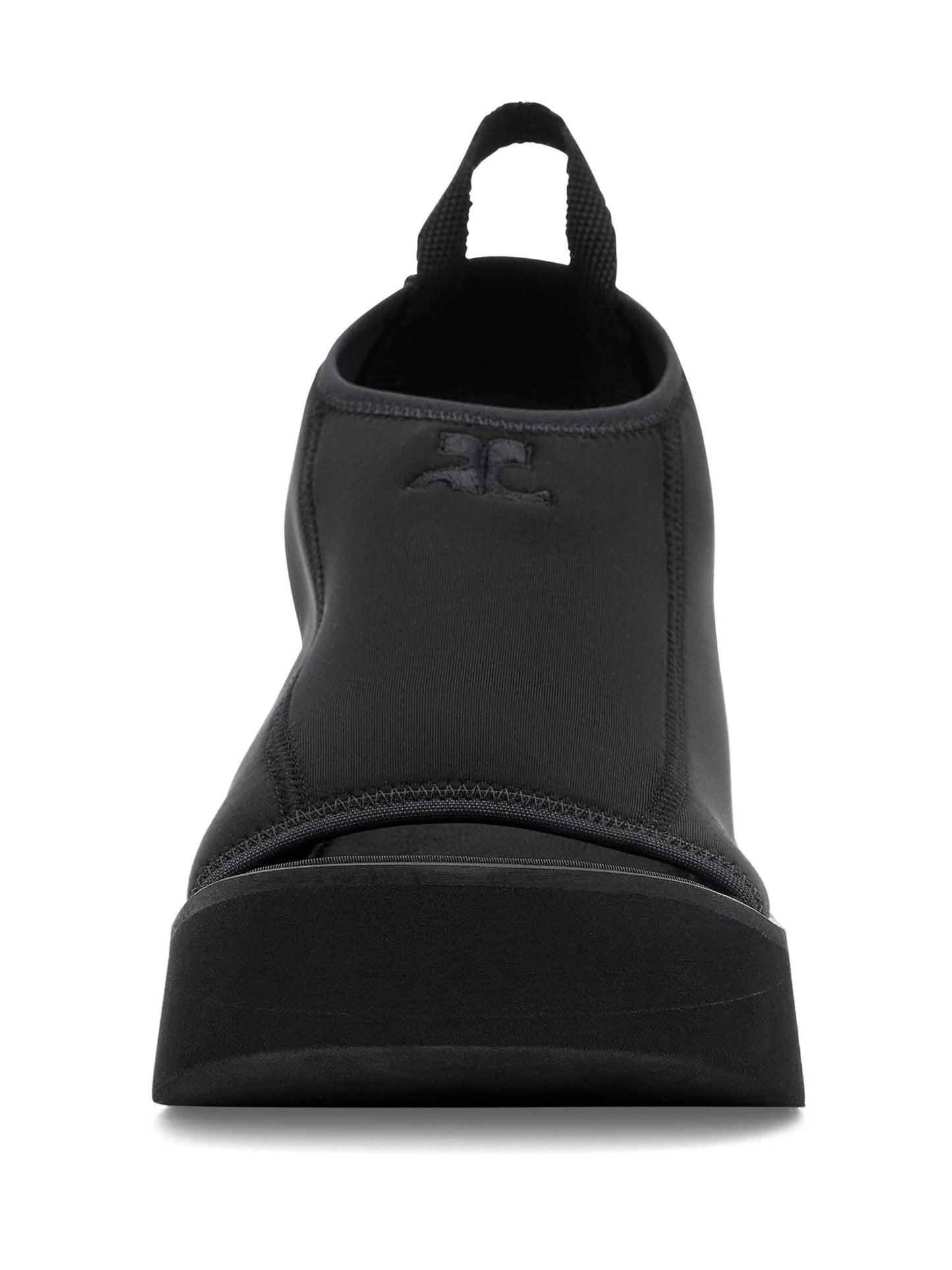 Wave logo-embroidered sandals