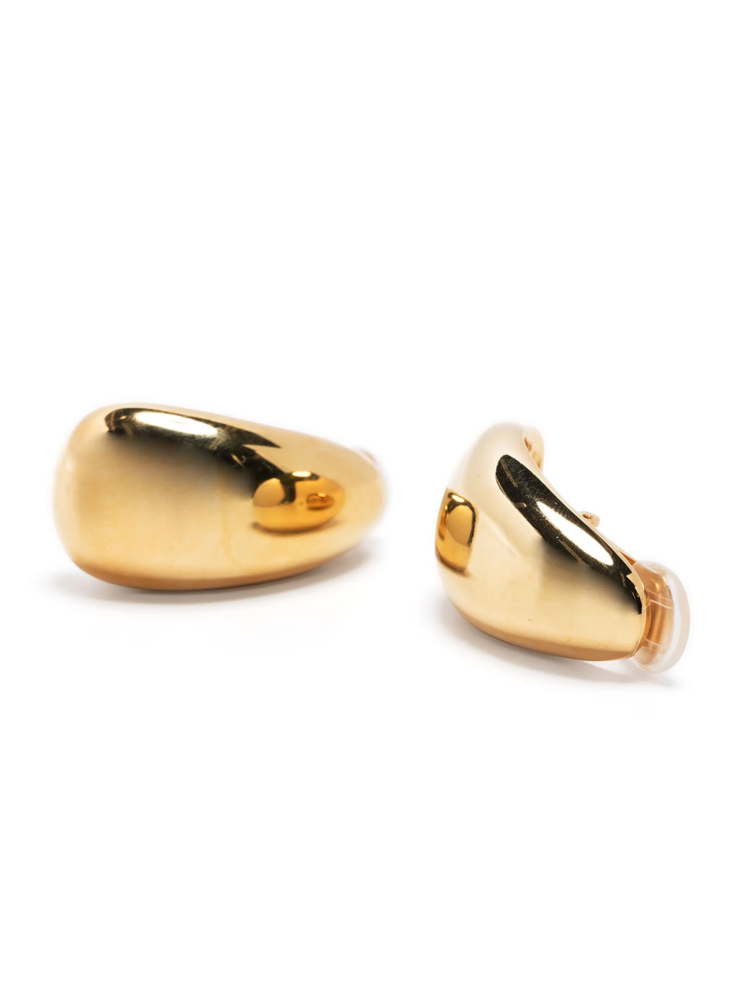 half-hoop clip-on earrings
