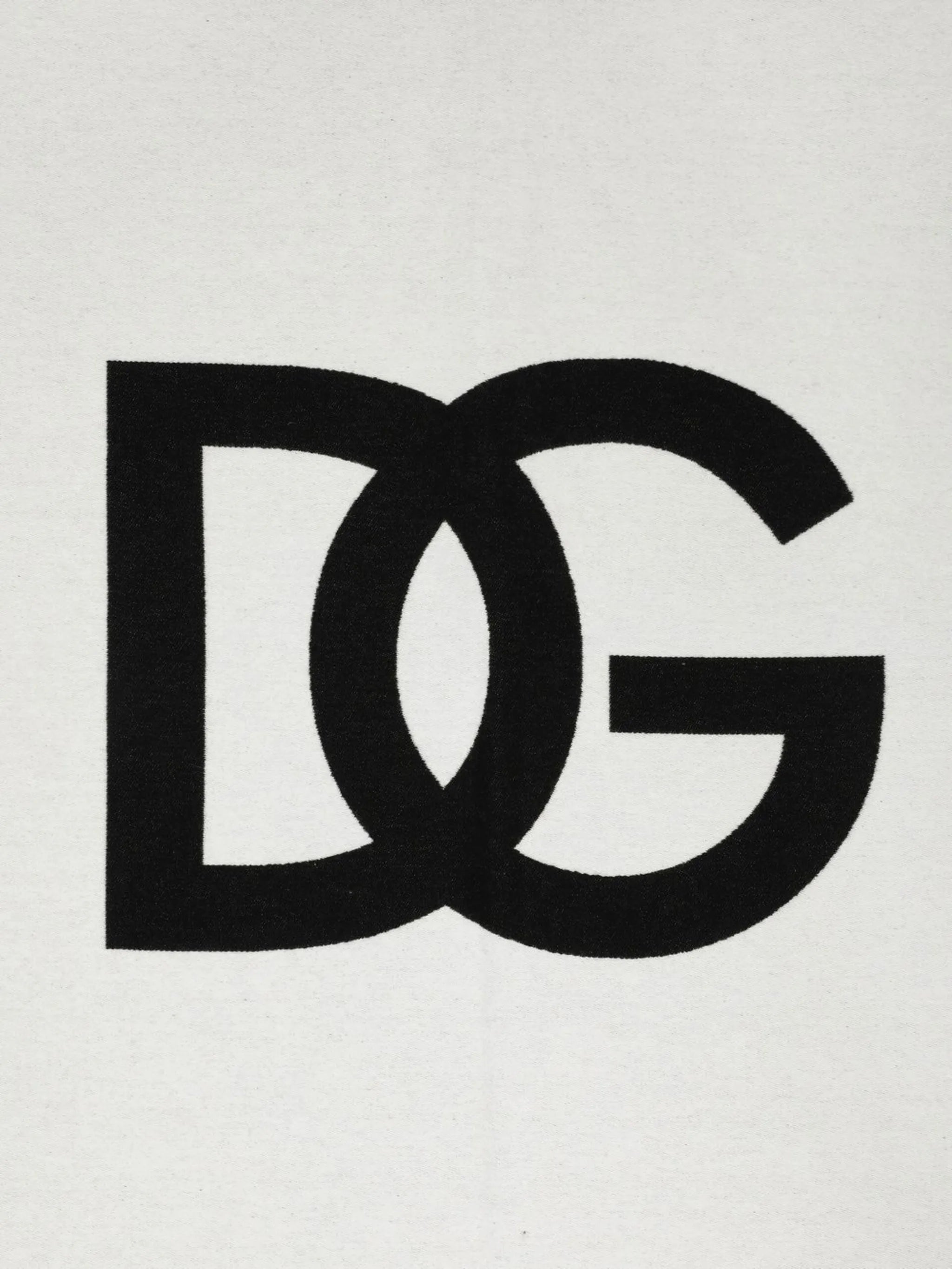 logo pattern cotton blanket