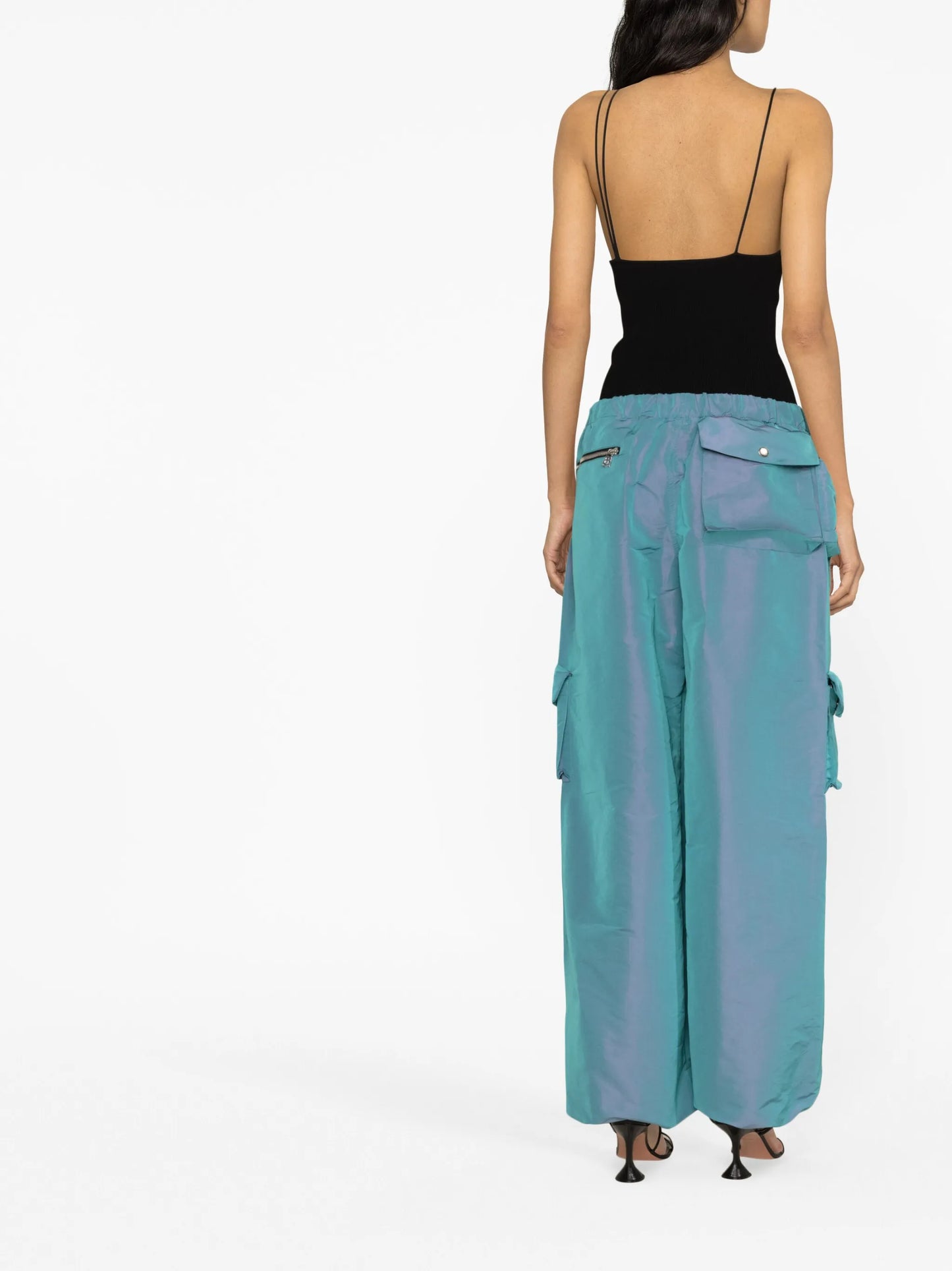 low-rise cargo pants