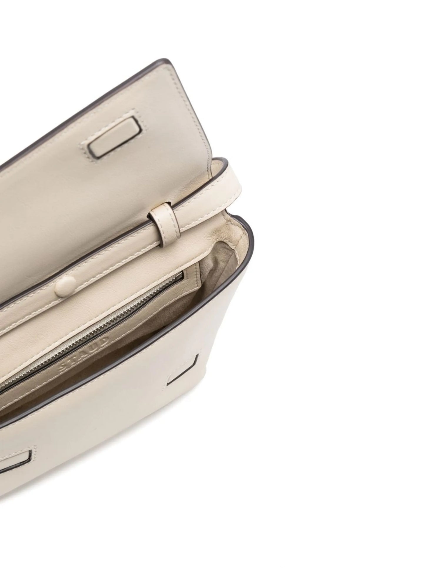 logo-detail leather crossbody bag