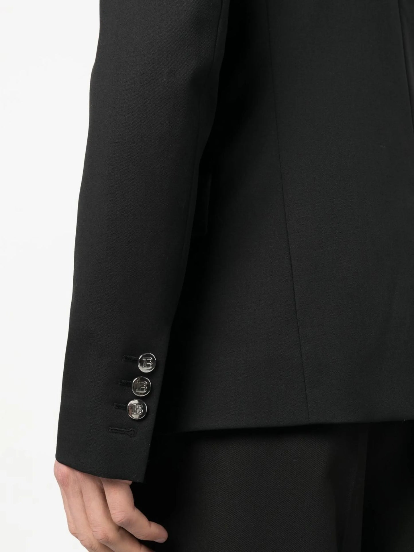 single-breasted notched-lapels blazer