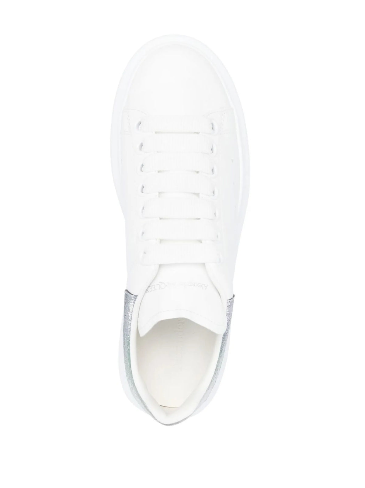 low-top leather sneakers