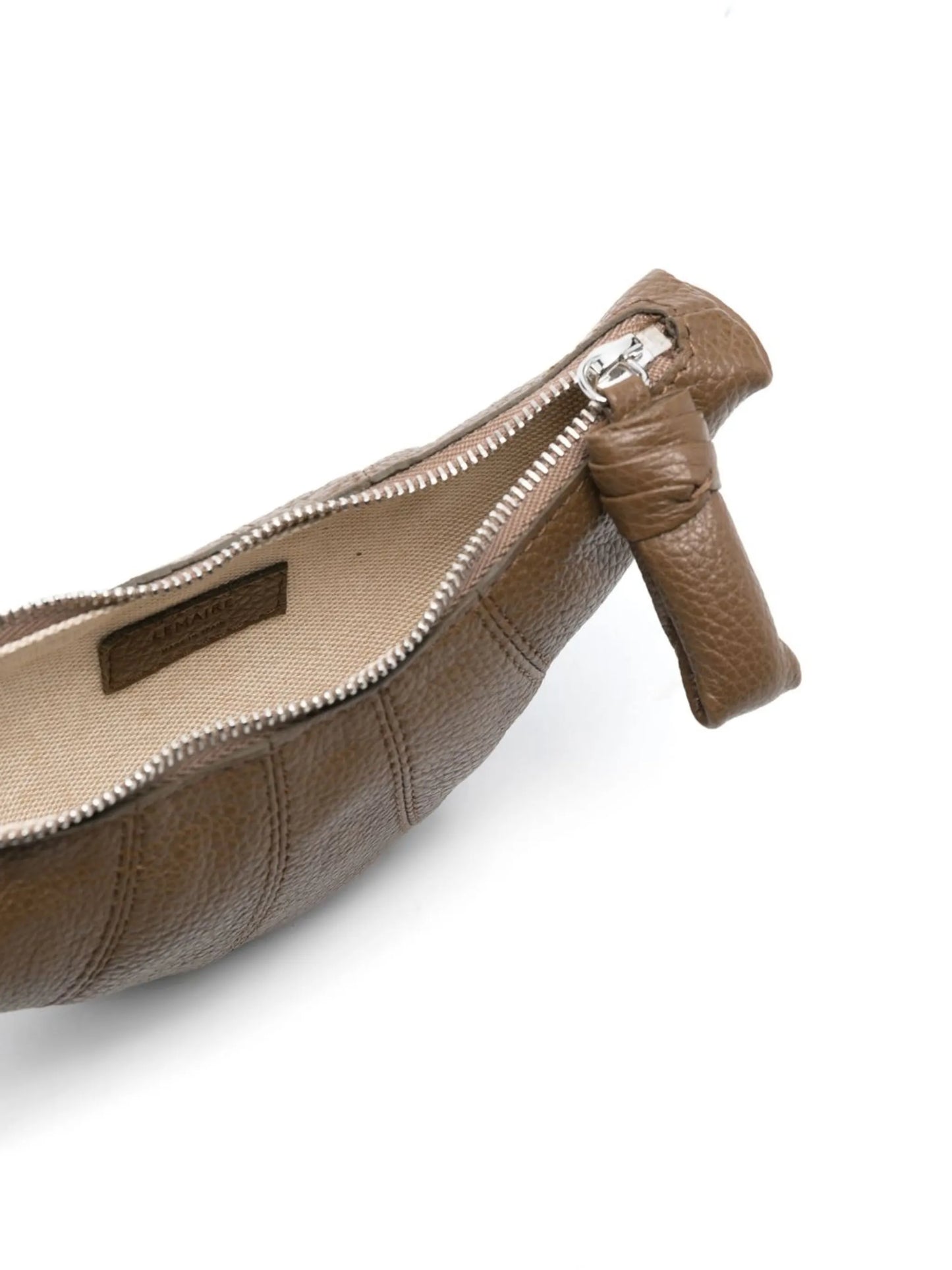 Croissant leather wallet