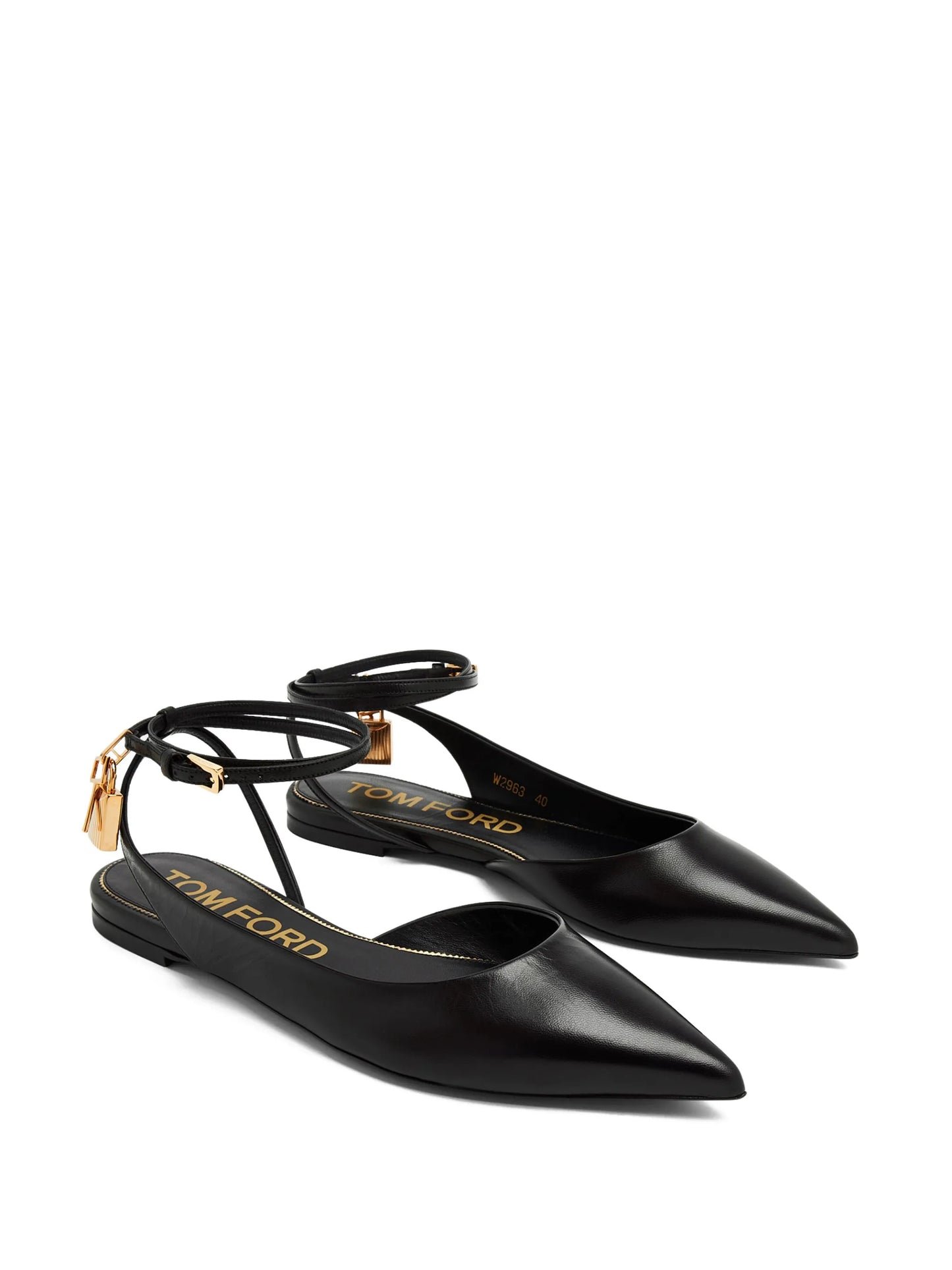 Shiny Kid Slingback ballerina shoes
