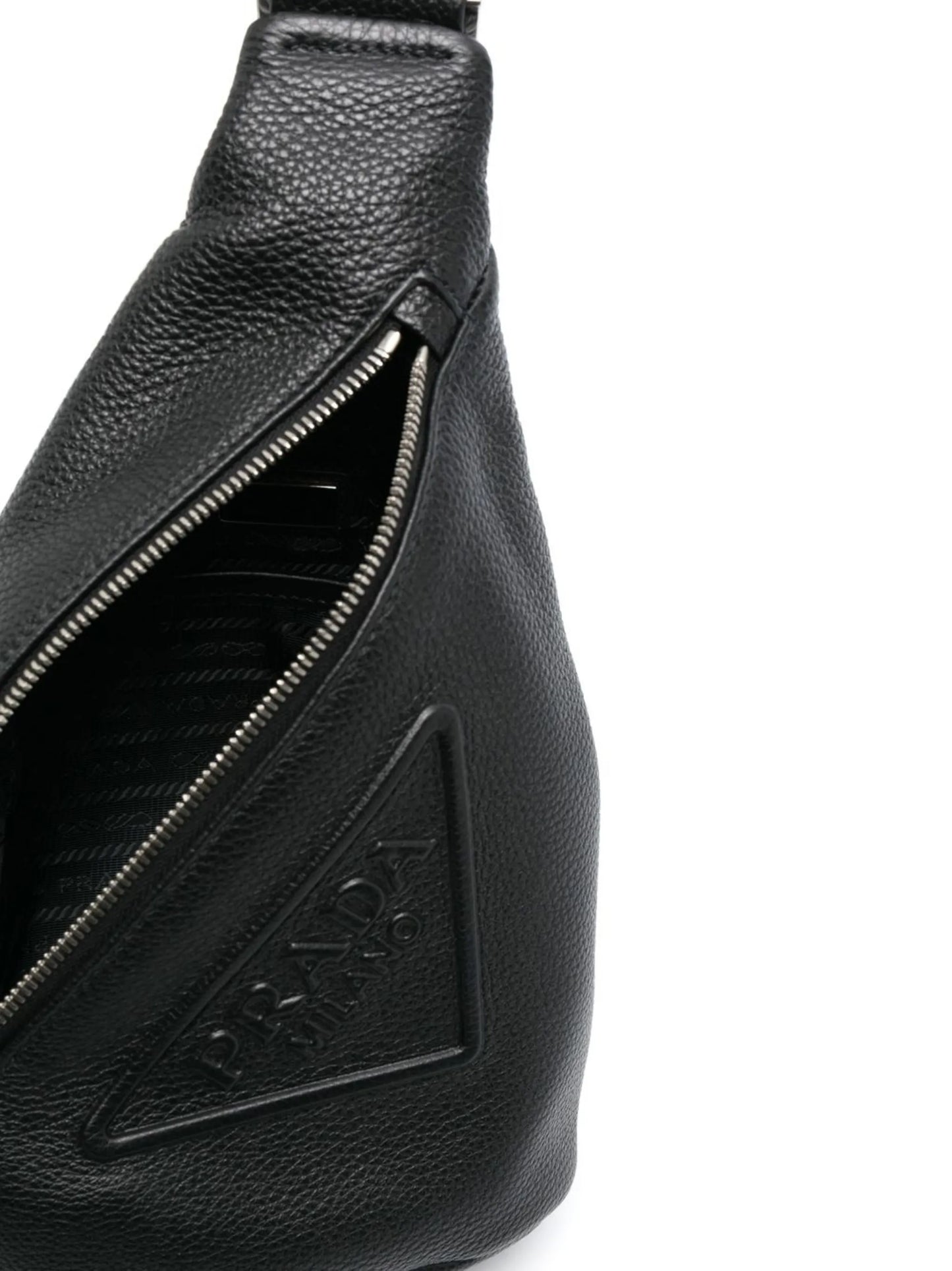 Cross logo-embossed backpack