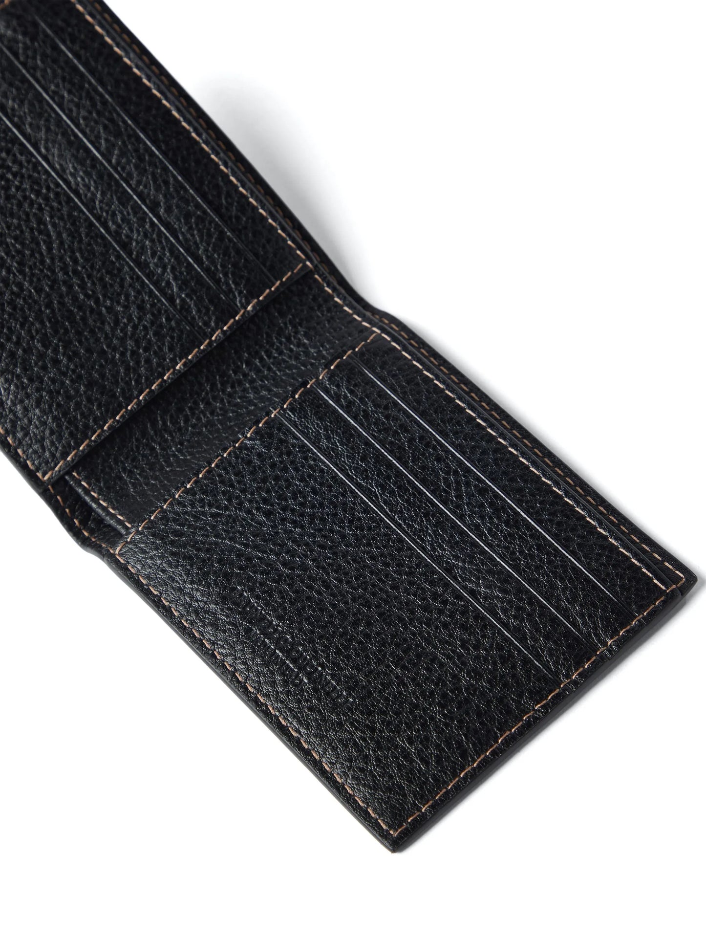 bi-fold leather wallet