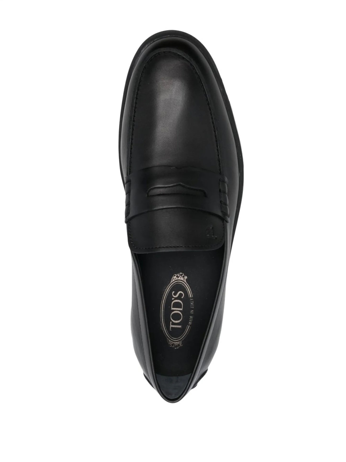 leather Gommino loafers