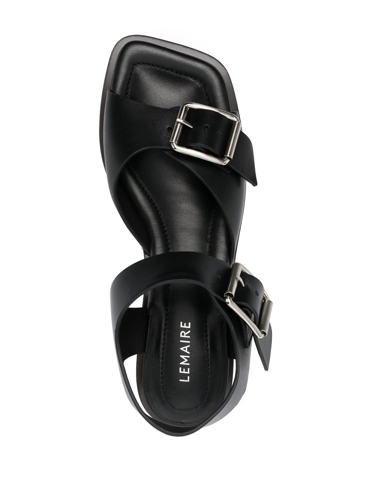 35mm double-buckle sandals
