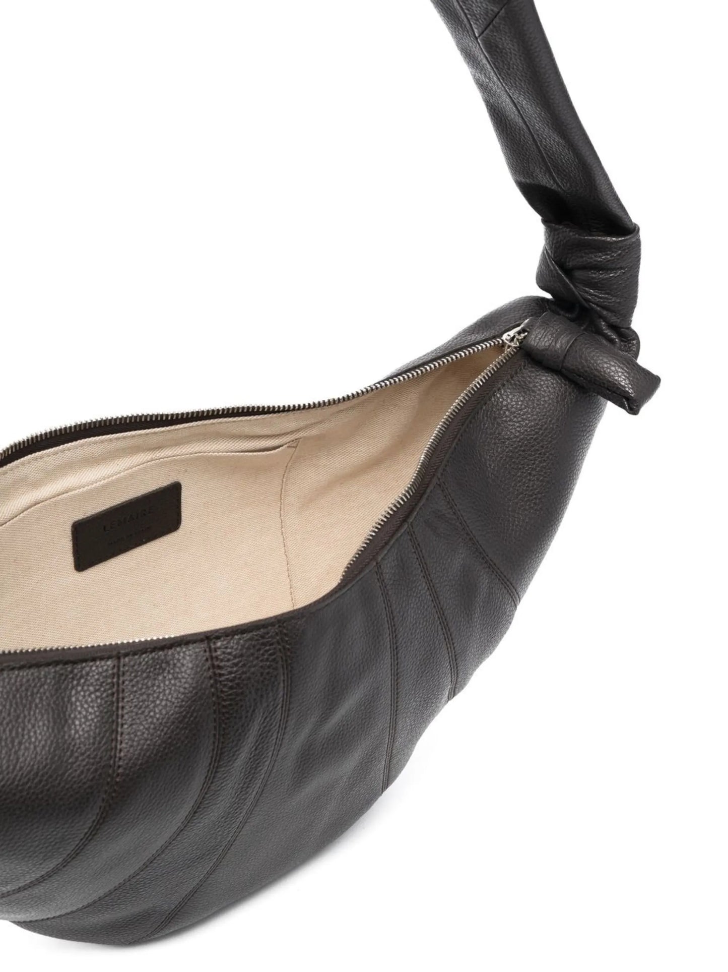 medium Croissant bag in leather