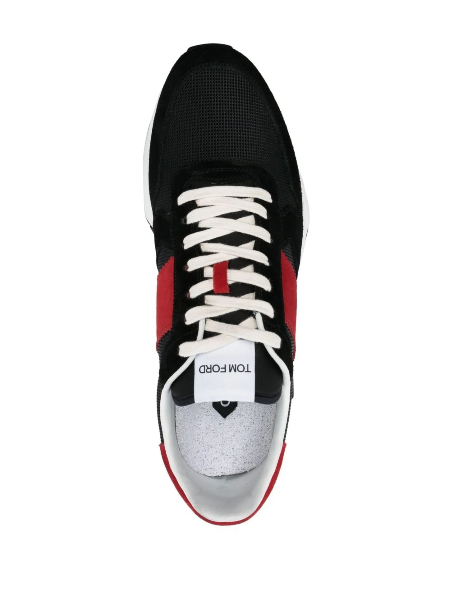 colour-block low-top sneakers
