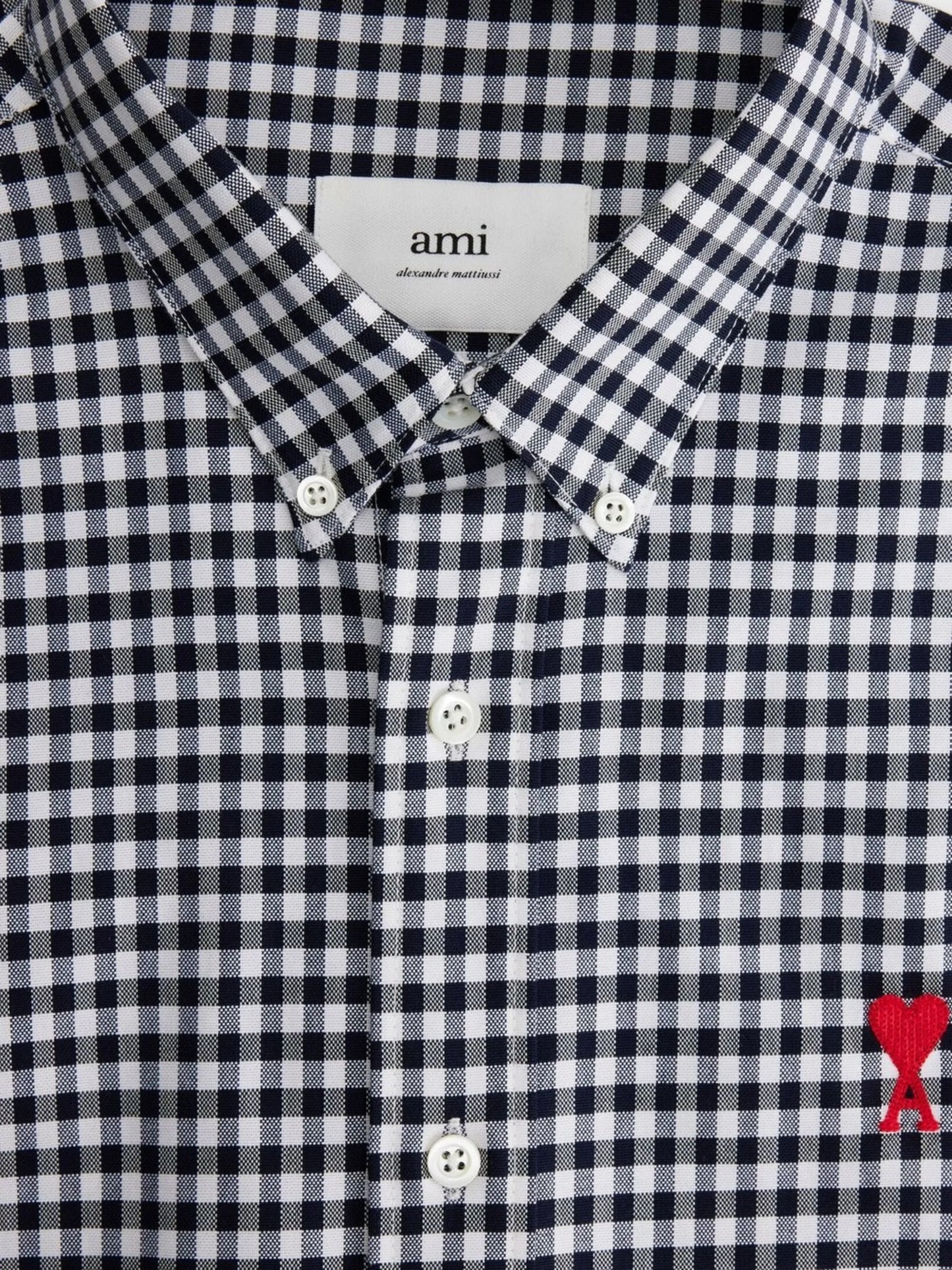 Ami de Coeur gingham check shirt