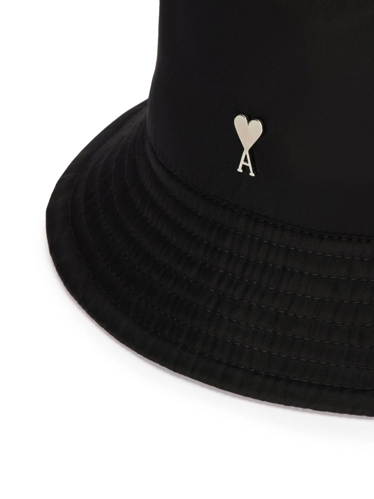 Ami De Coeur logo-plaque bucket hat