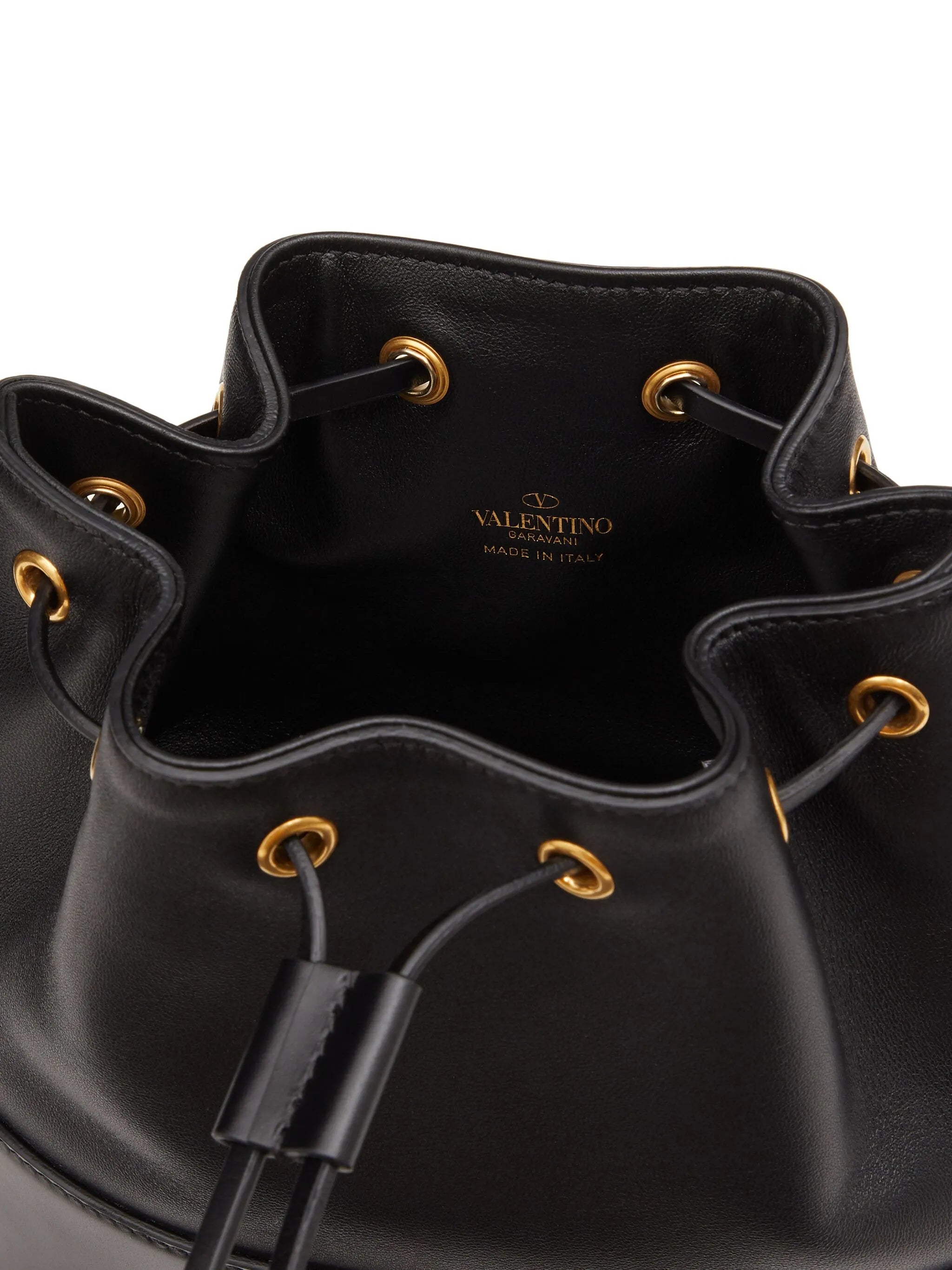 mini VLogo Signature bucket bag