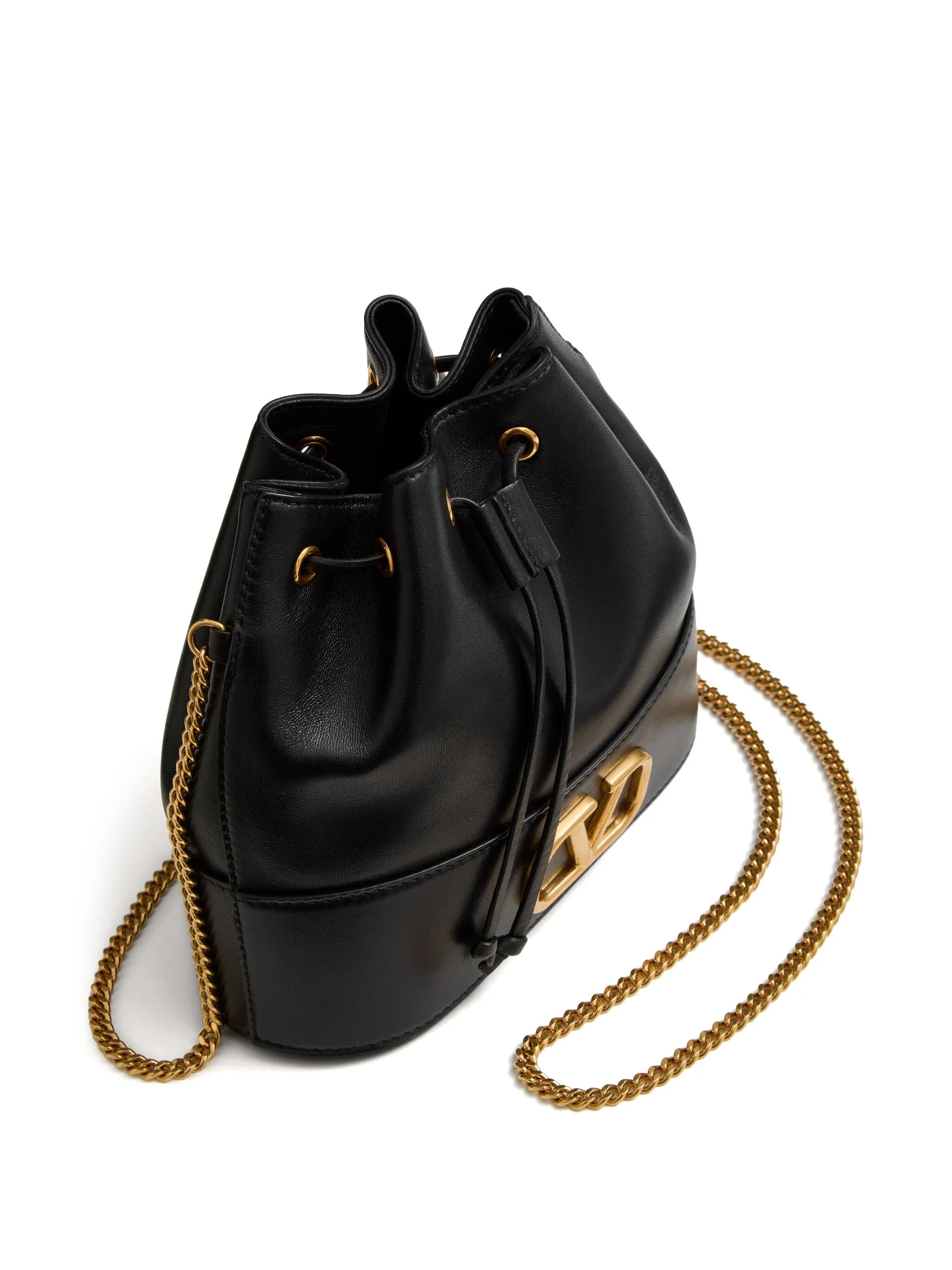 mini VLogo Signature bucket bag