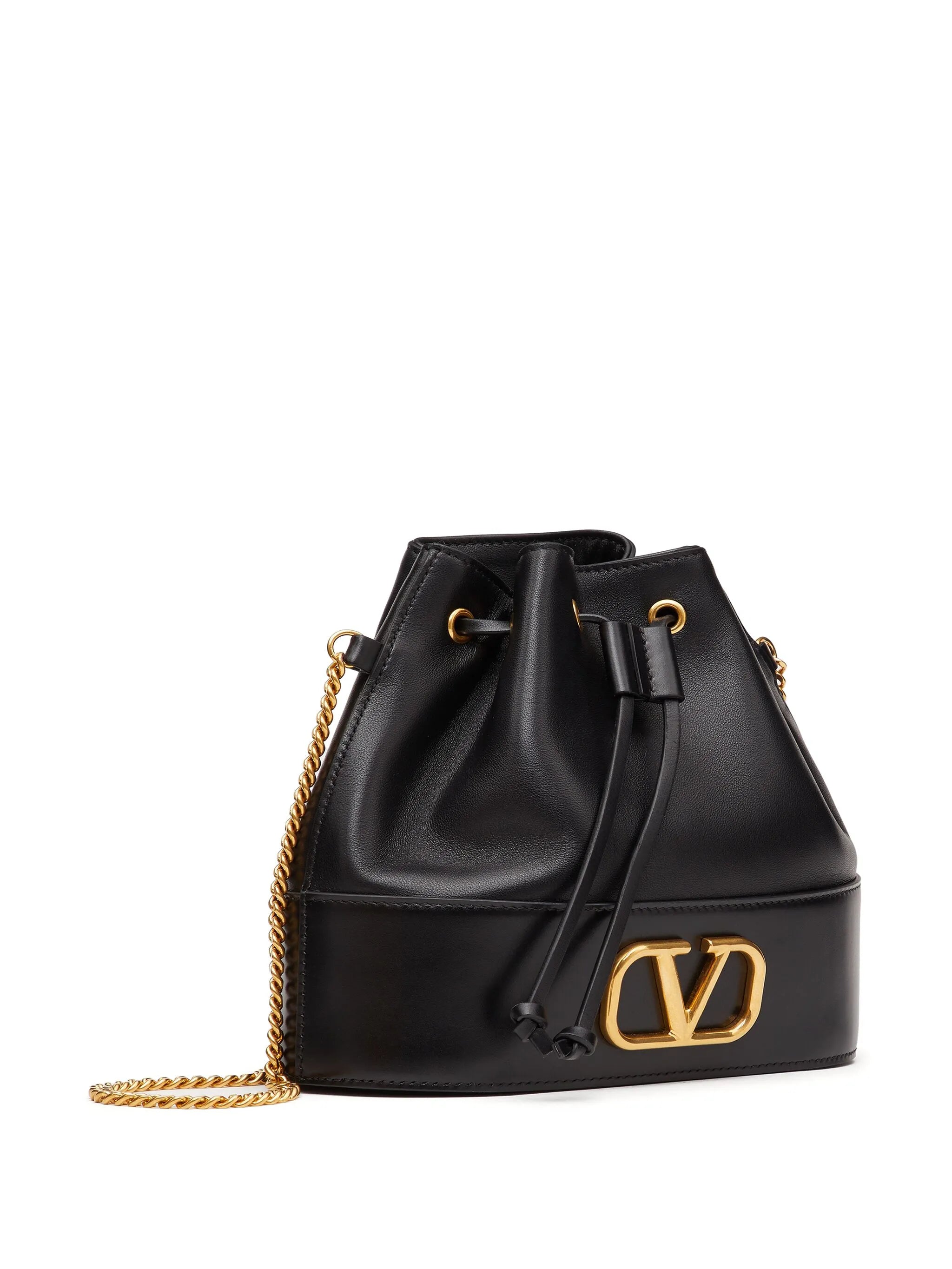 mini VLogo Signature bucket bag