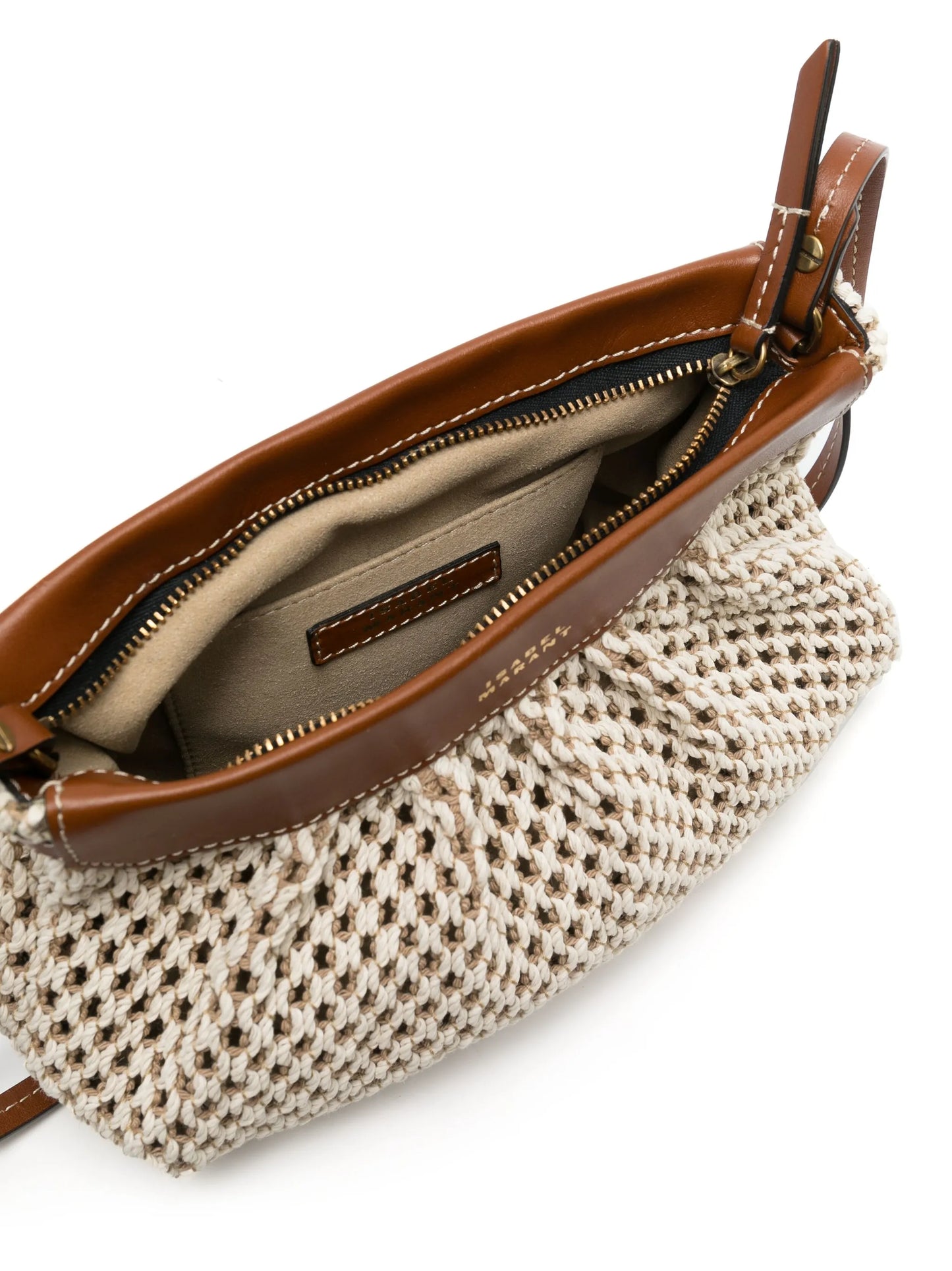 crochet-design crossbody bag