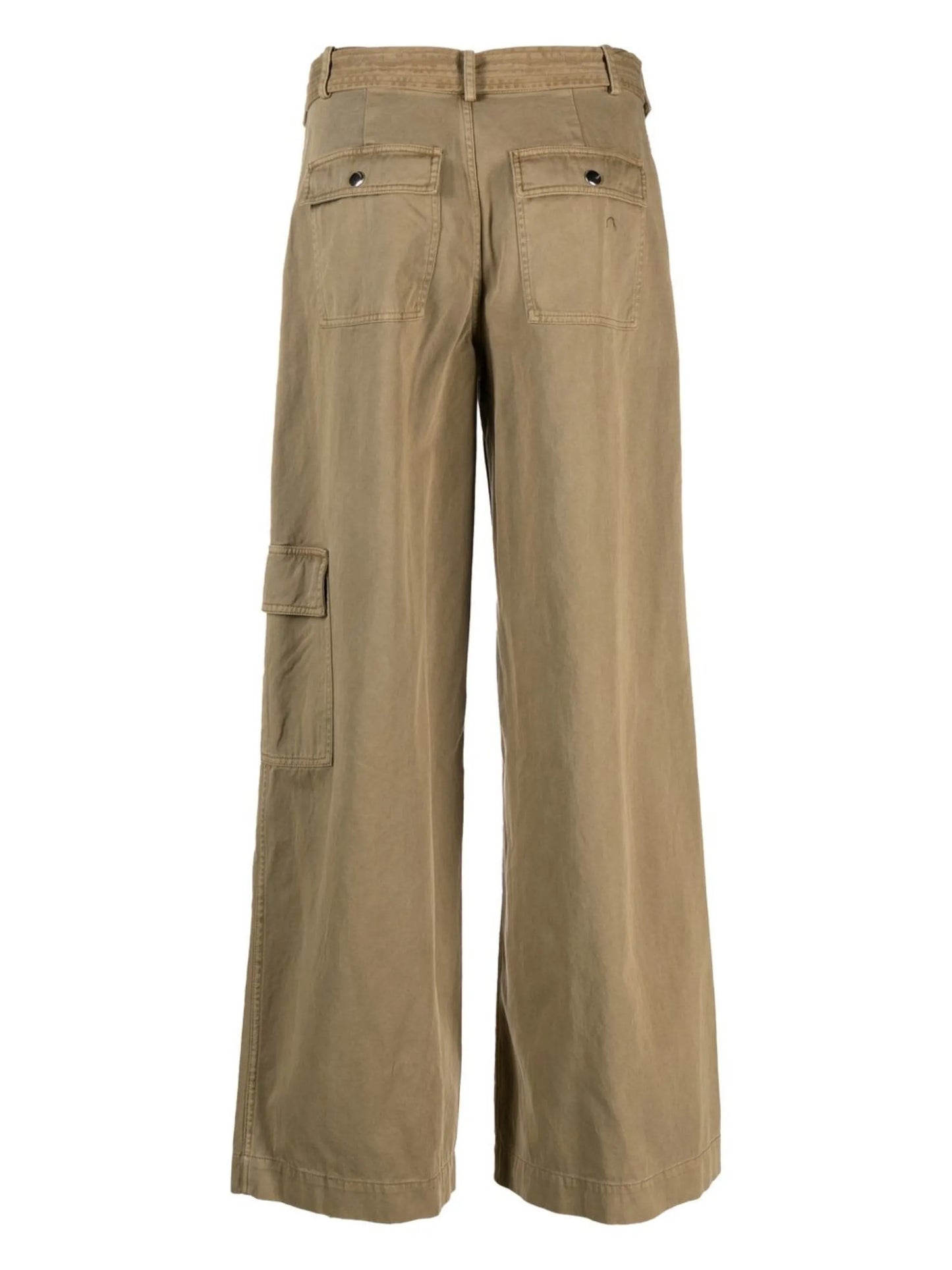 Rosemary belted cotton trousers