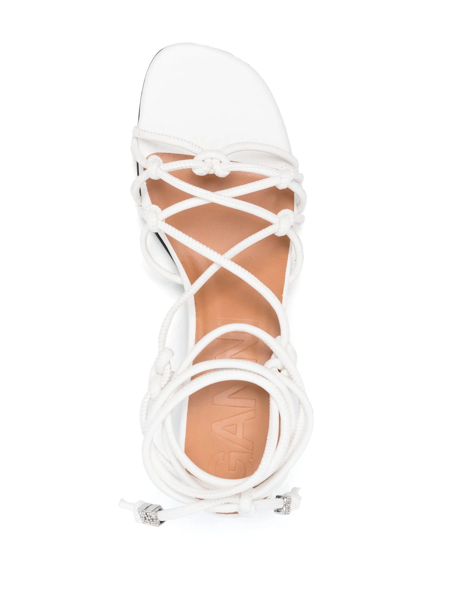 knot-detail sandals