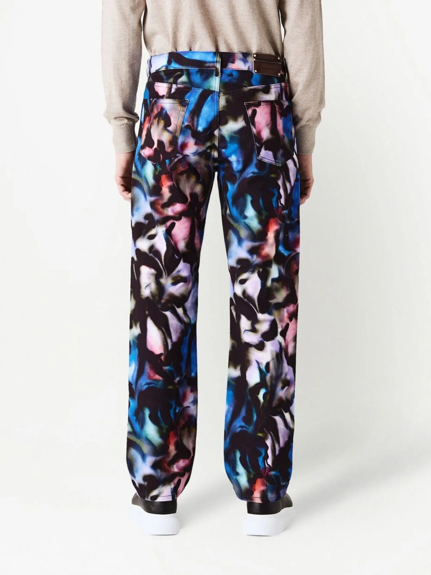 Panthero abstract-print trousers