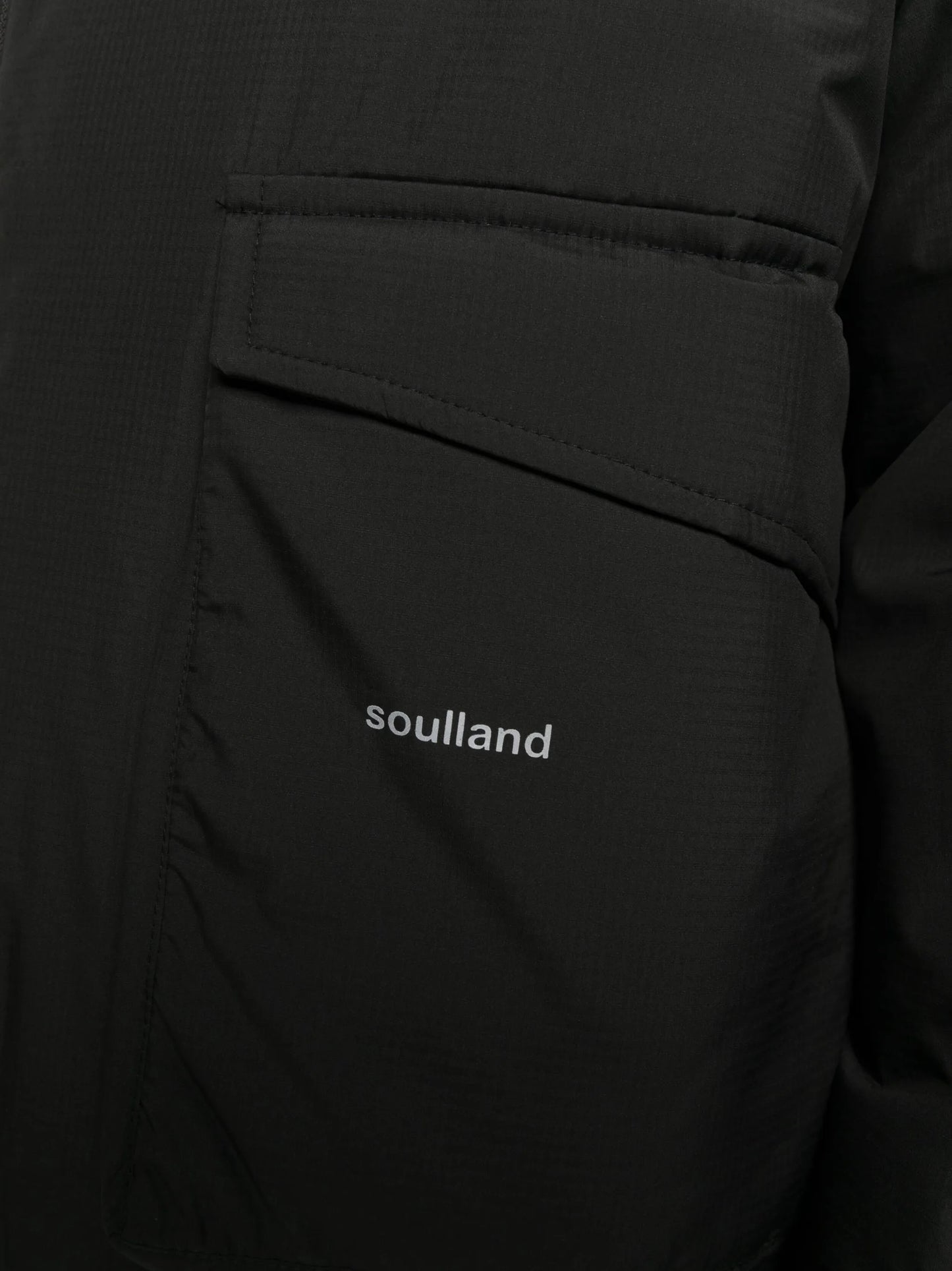 padded zip-up shirt jacket