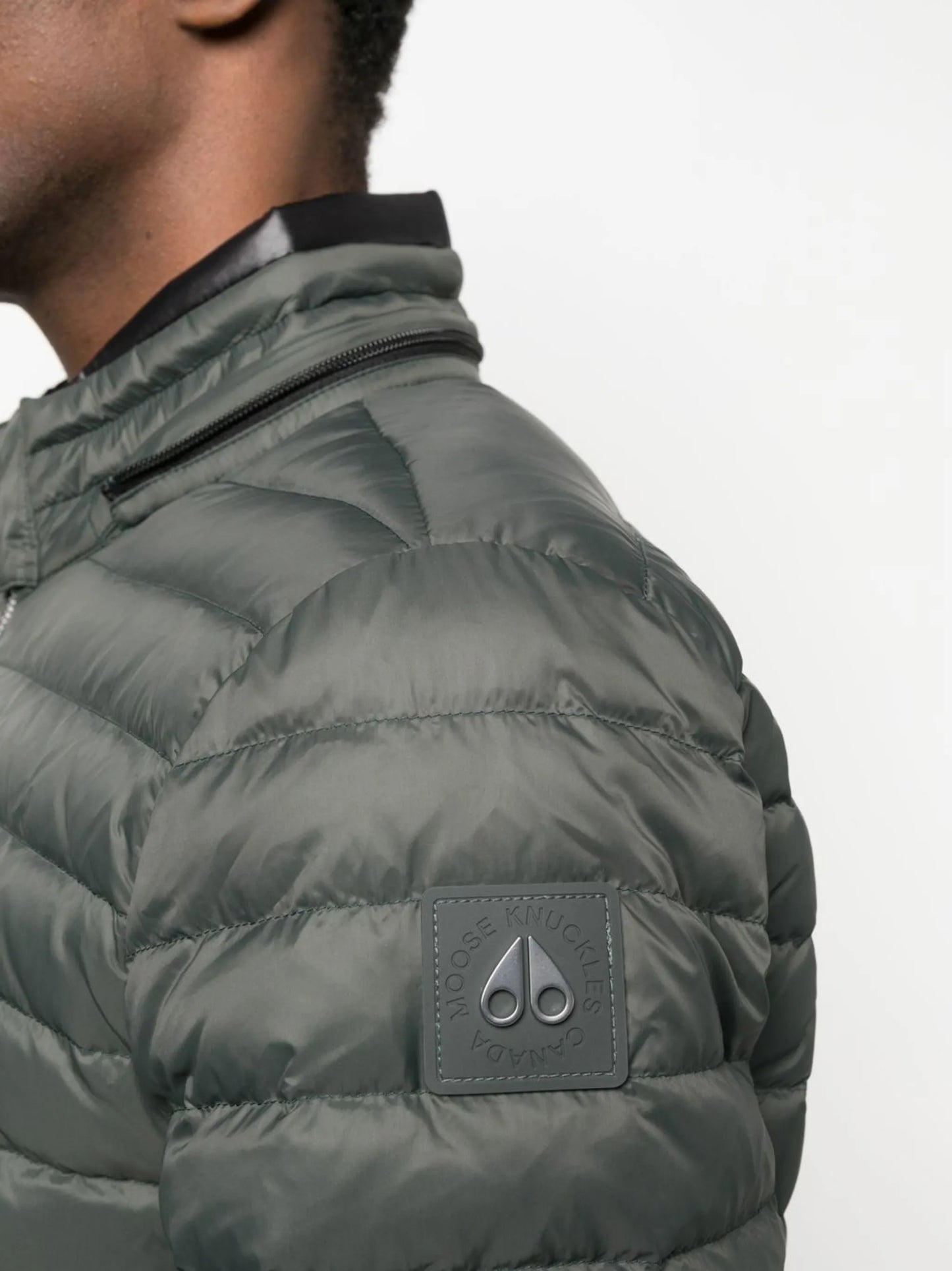 Air-Down hooded jacket