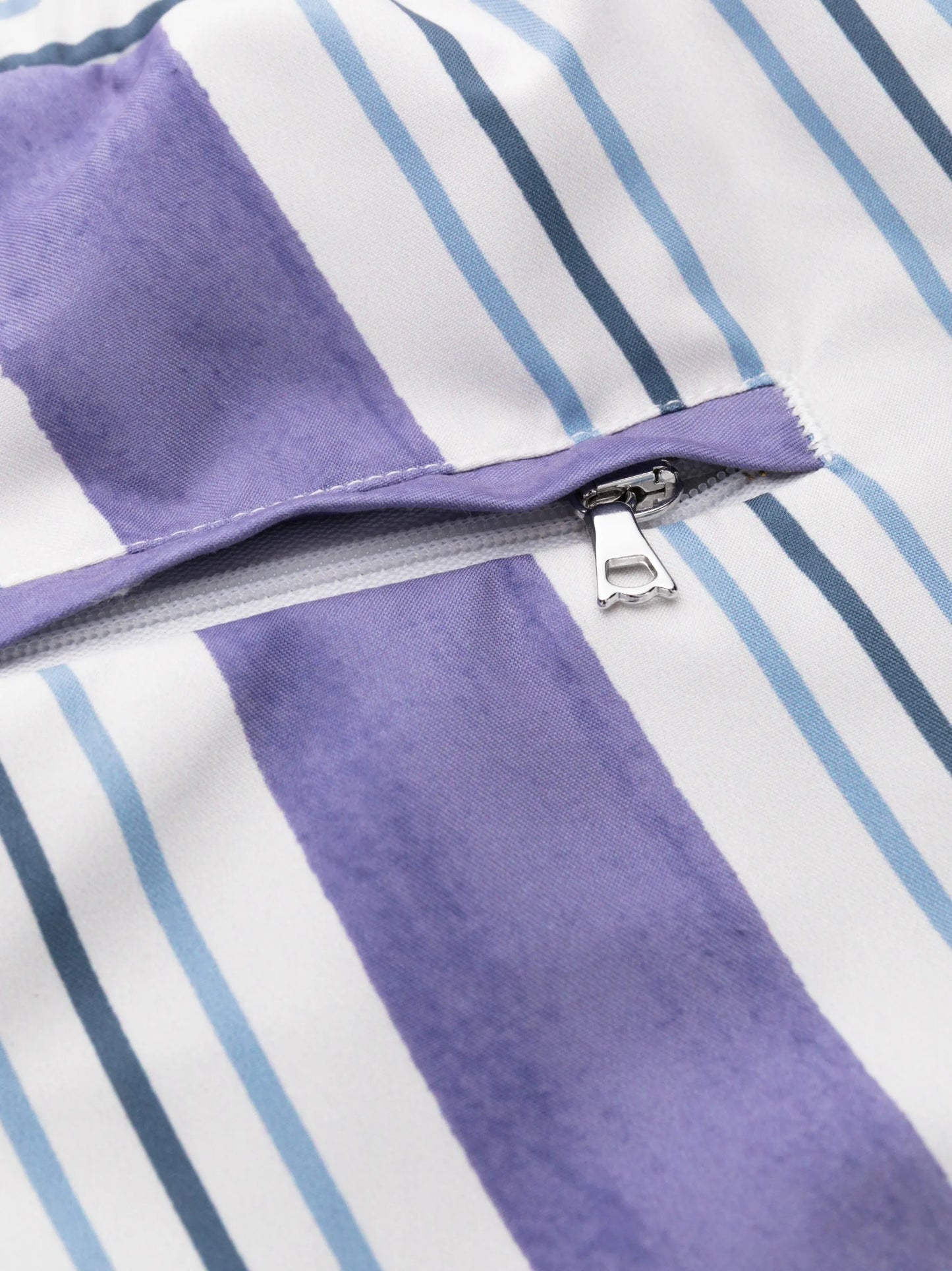 stripe-print swim shorts