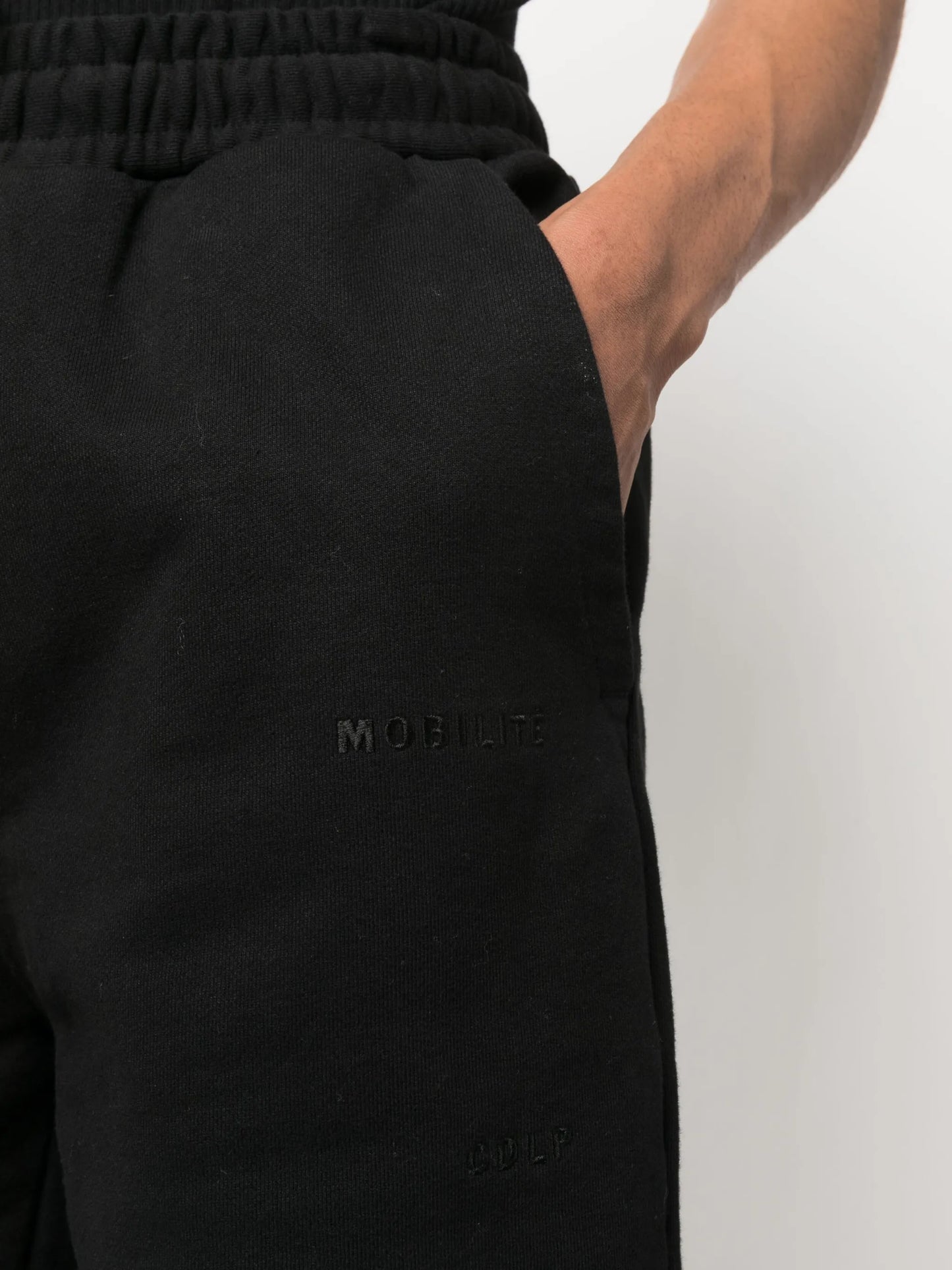 drawstring-waist track pants