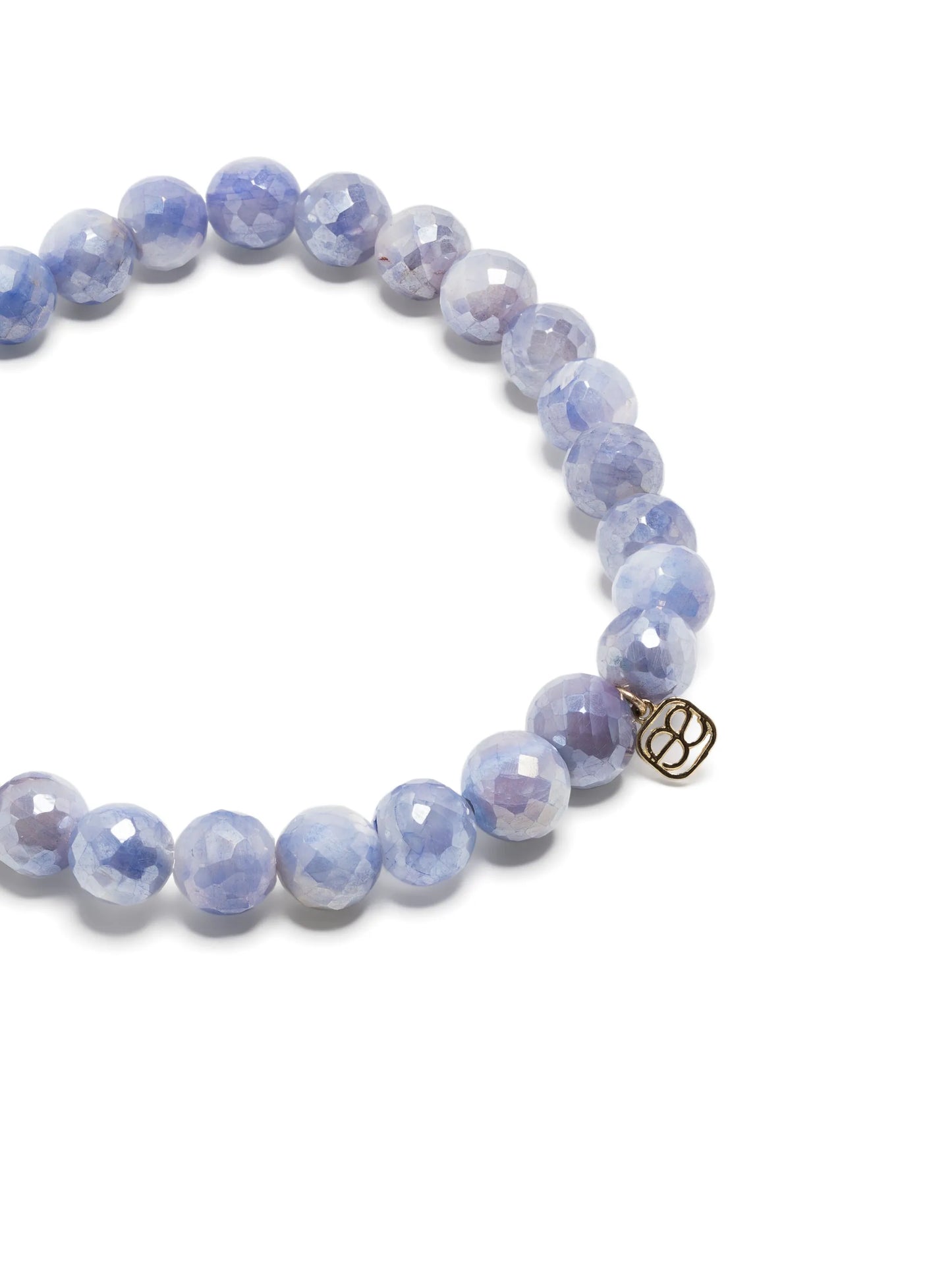 14kt yellow gold & diamond moonstone bracelet
