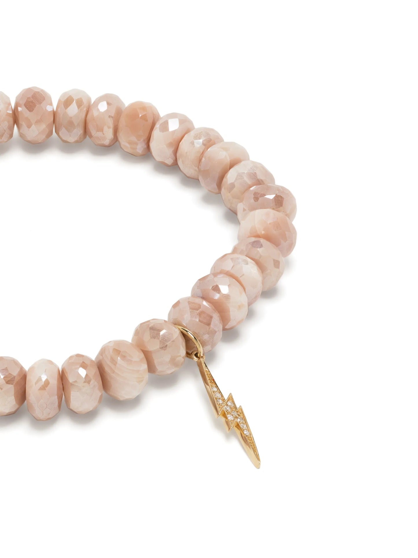 14kt yellow gold Lightning Bolt charm bracelet