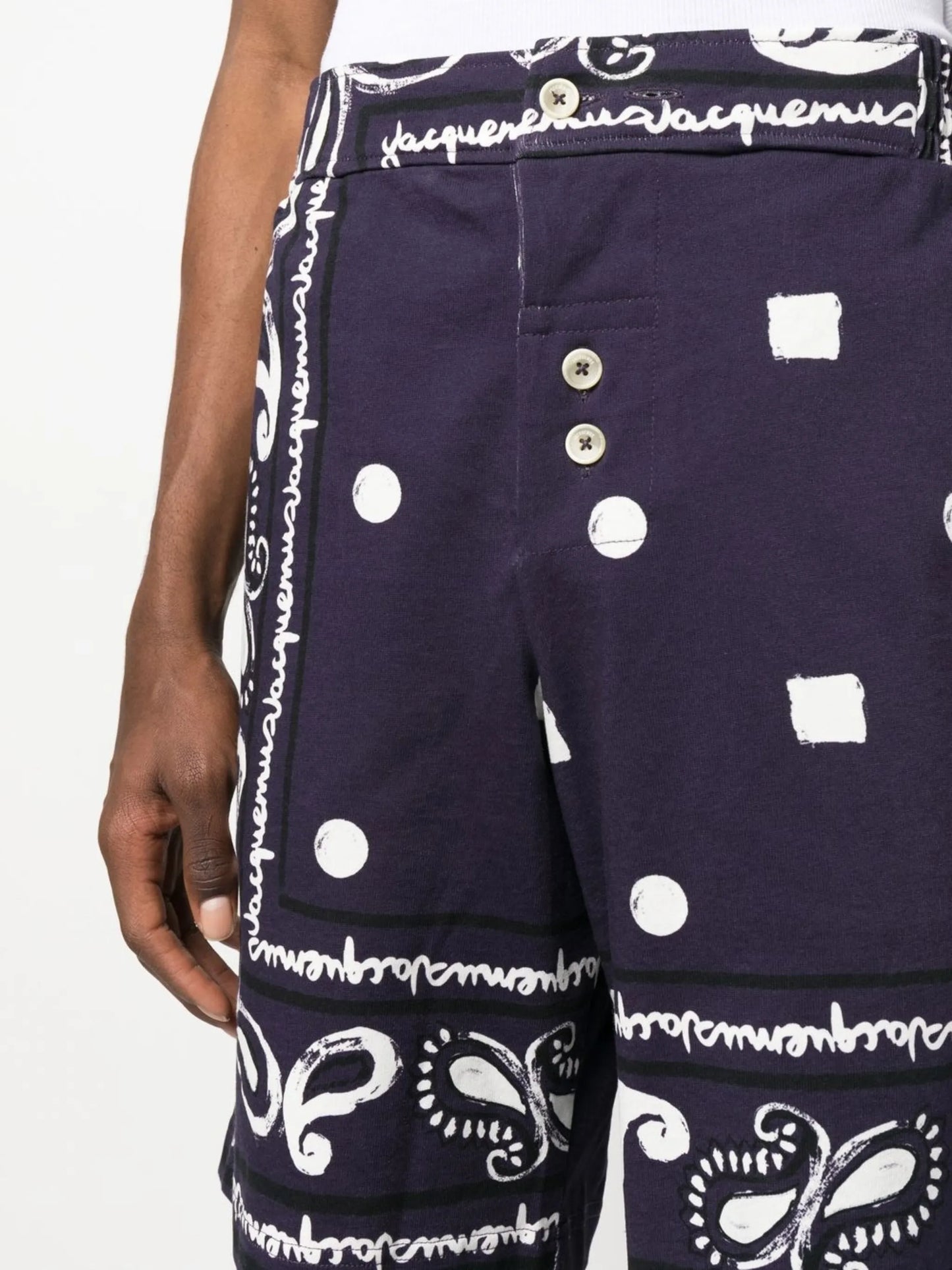 Le short Pingo bandana-print shorts
