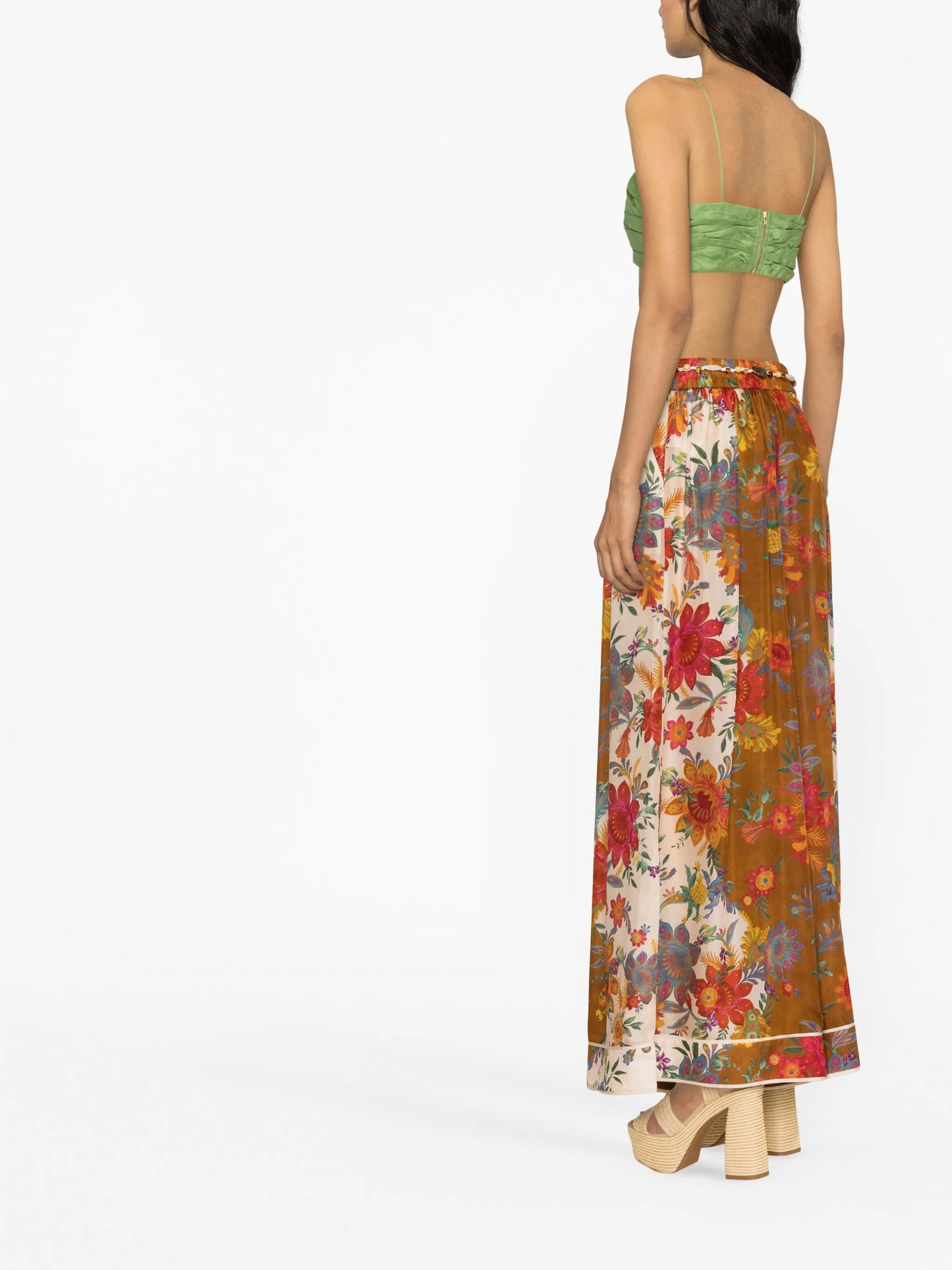 Ginger Relaxed silk trousers