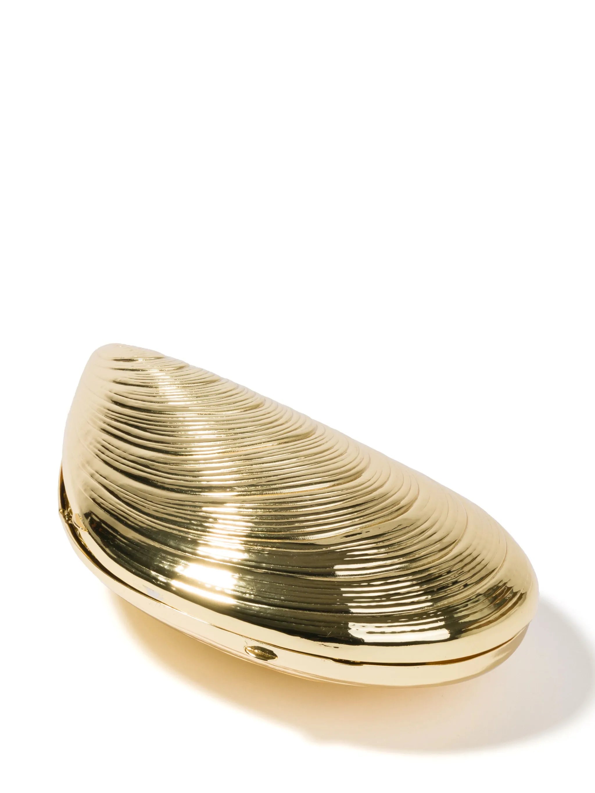 Bridget shell-shapped clutch