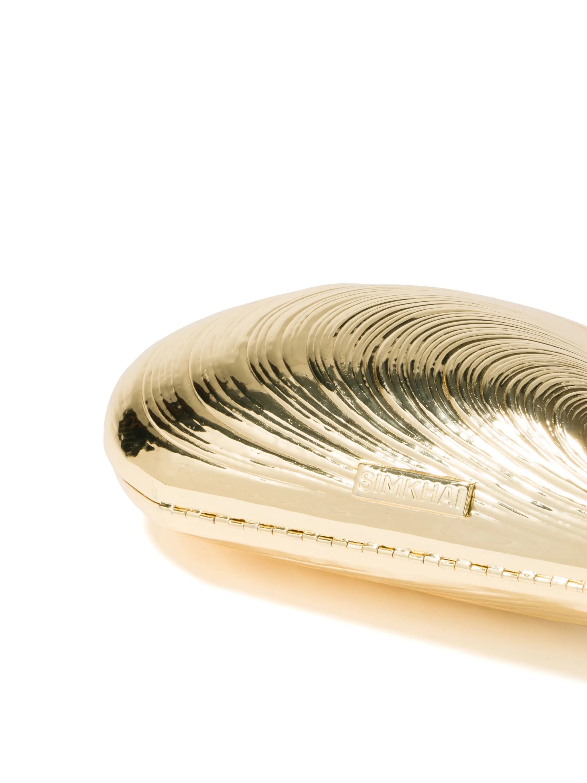 Bridget shell-shapped clutch