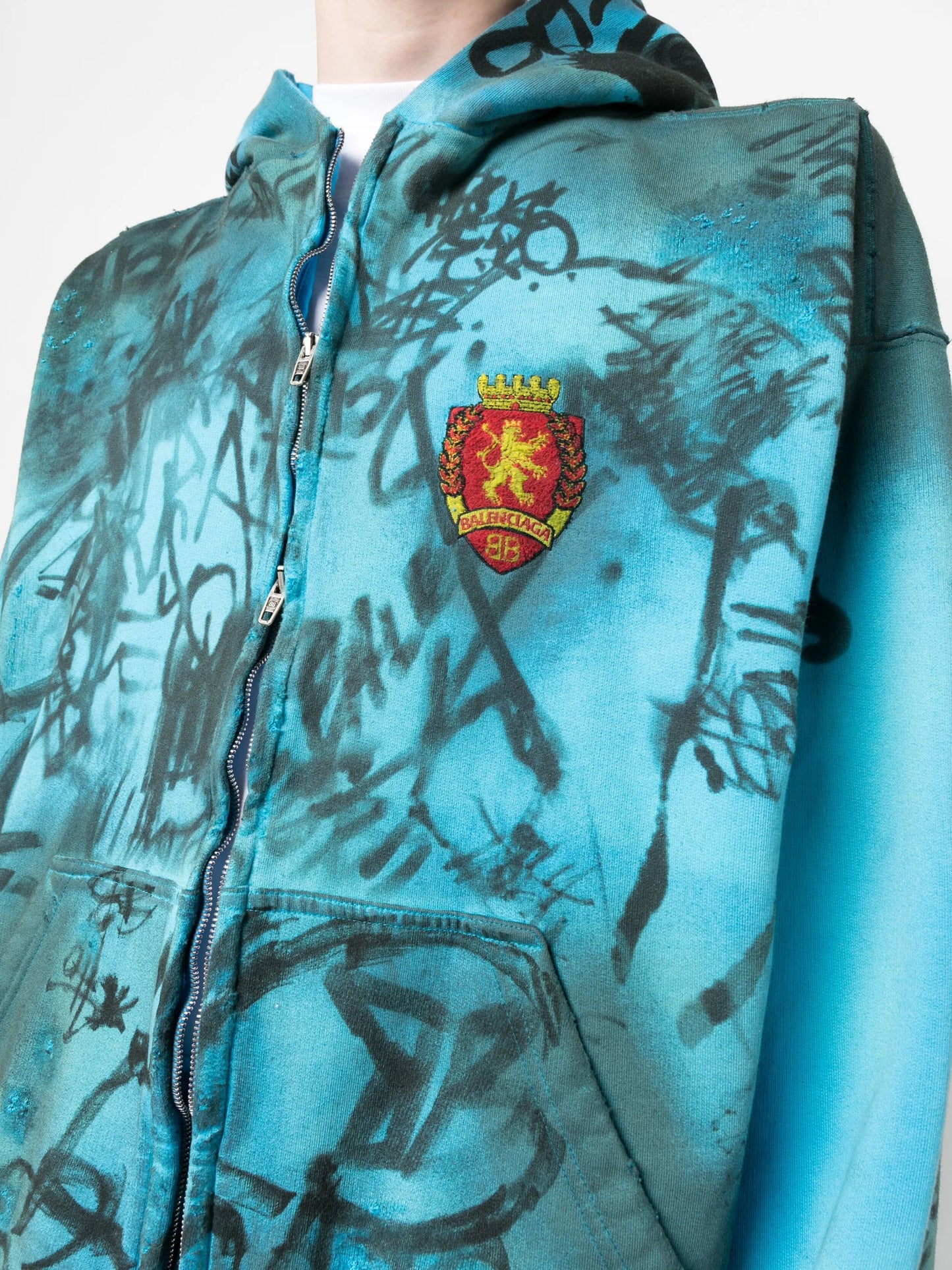Skater tie-dye hoodie