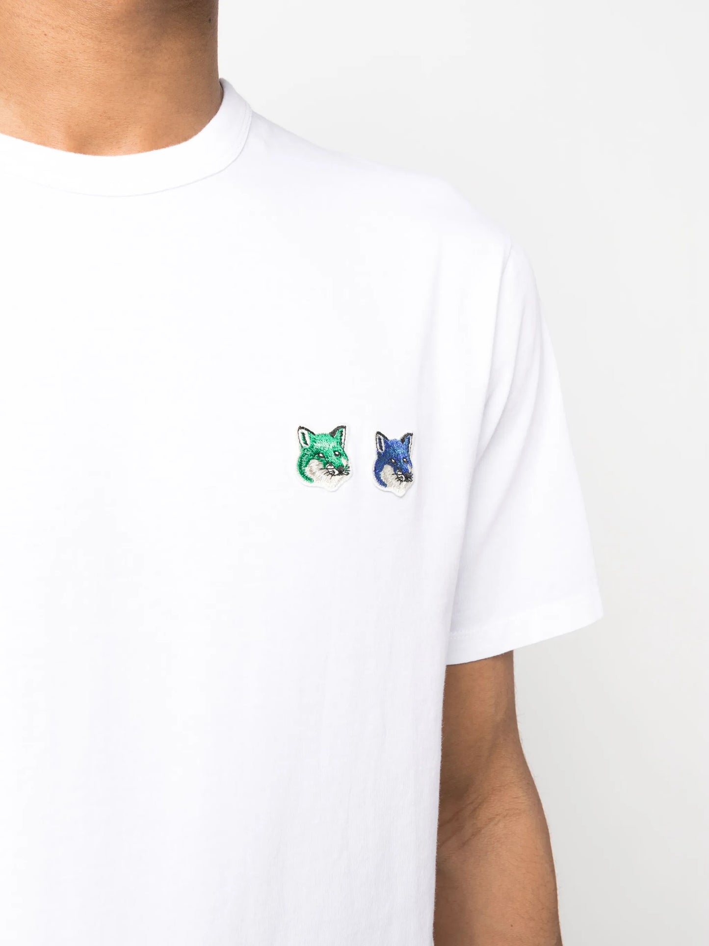chest logo-patch detail T-shirt