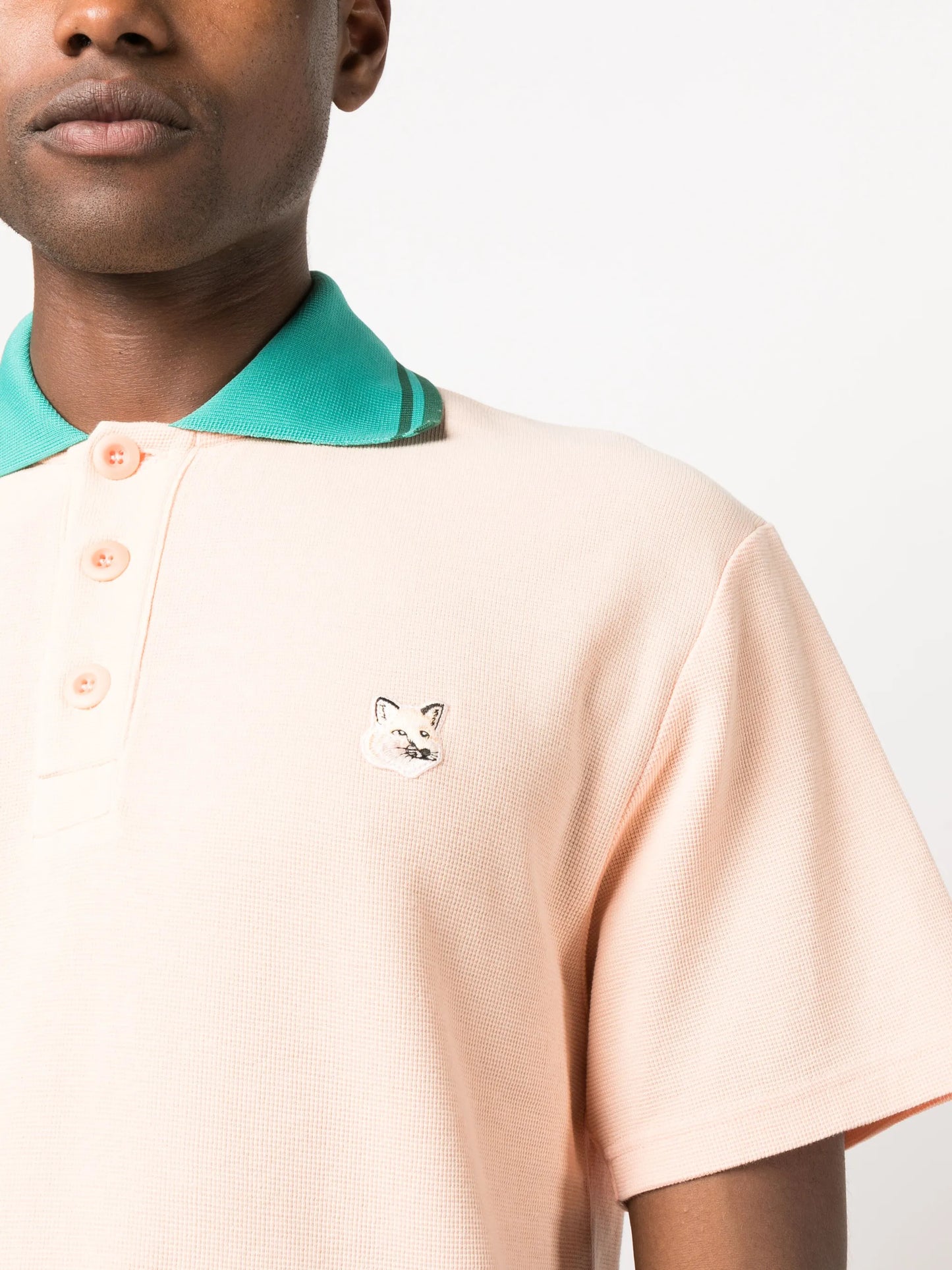 logo-appliqué piqué polo shirt