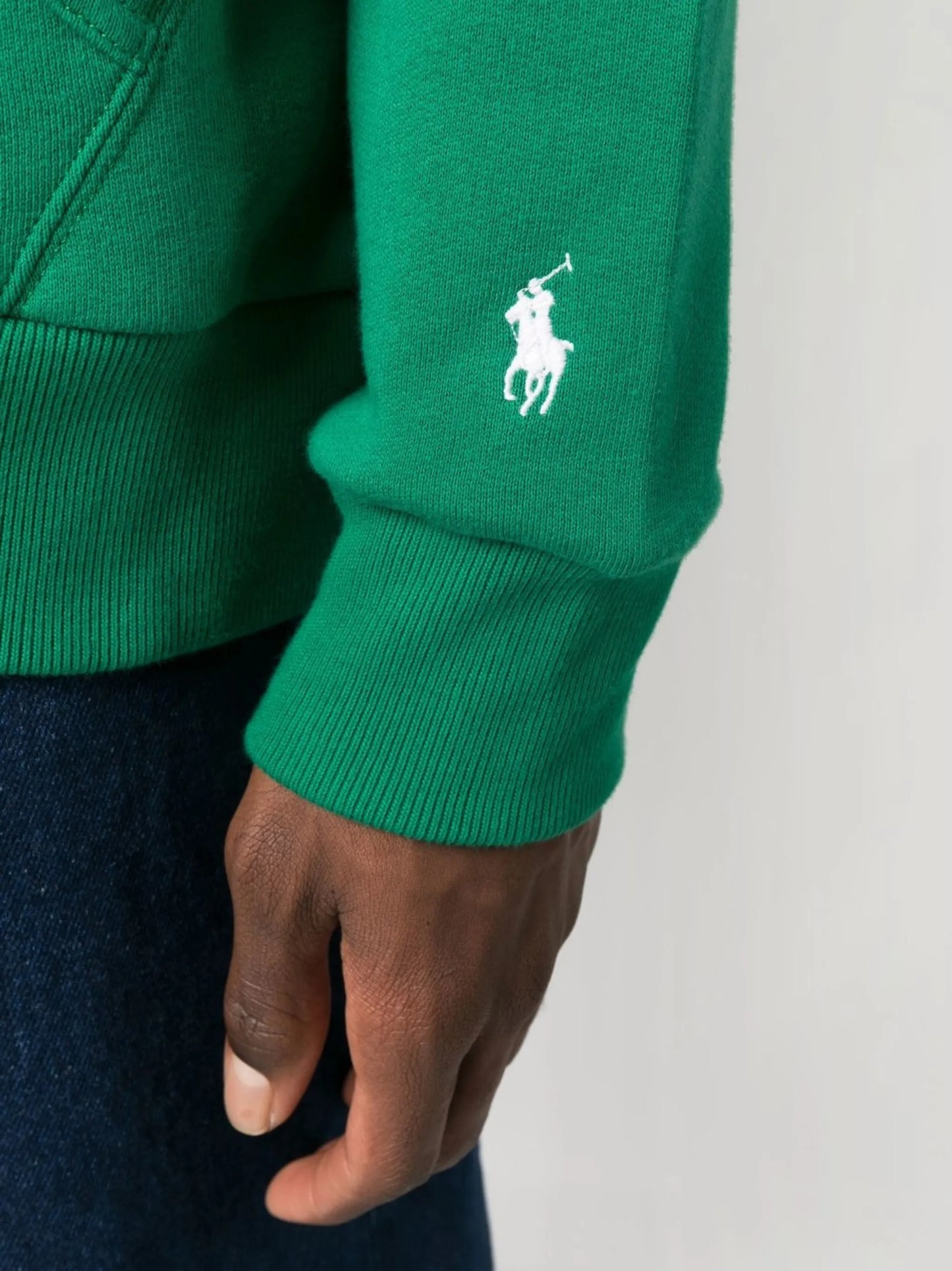 colour-block cotton polo shirt