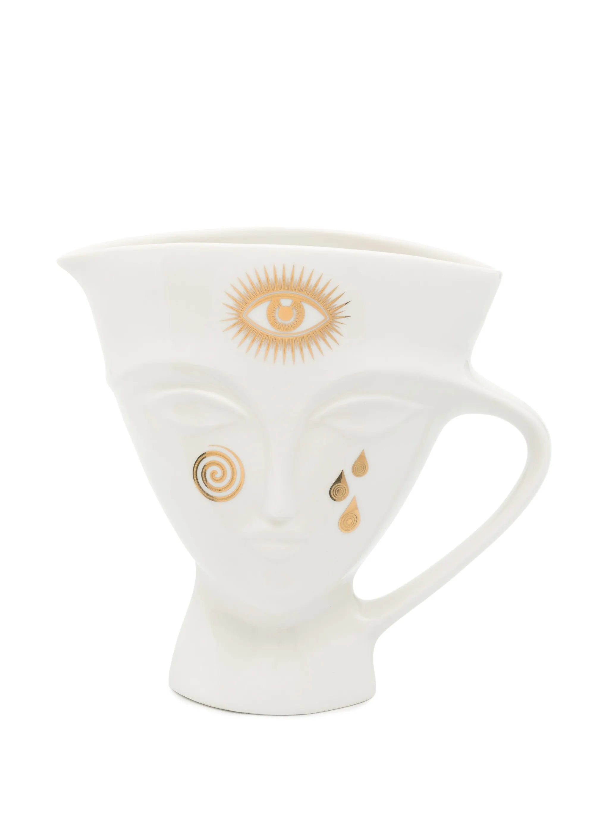 Giuliette gilded pitcher